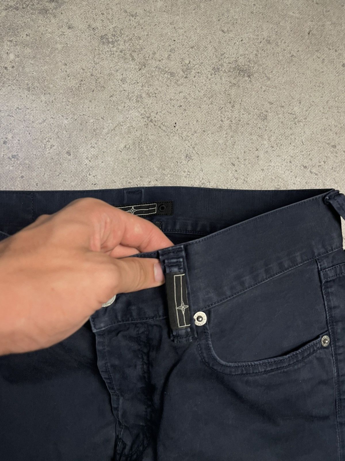 Stone Island Stone Island Denim Pants Logo Size US 32 / EU 48 - 6 Thumbnail