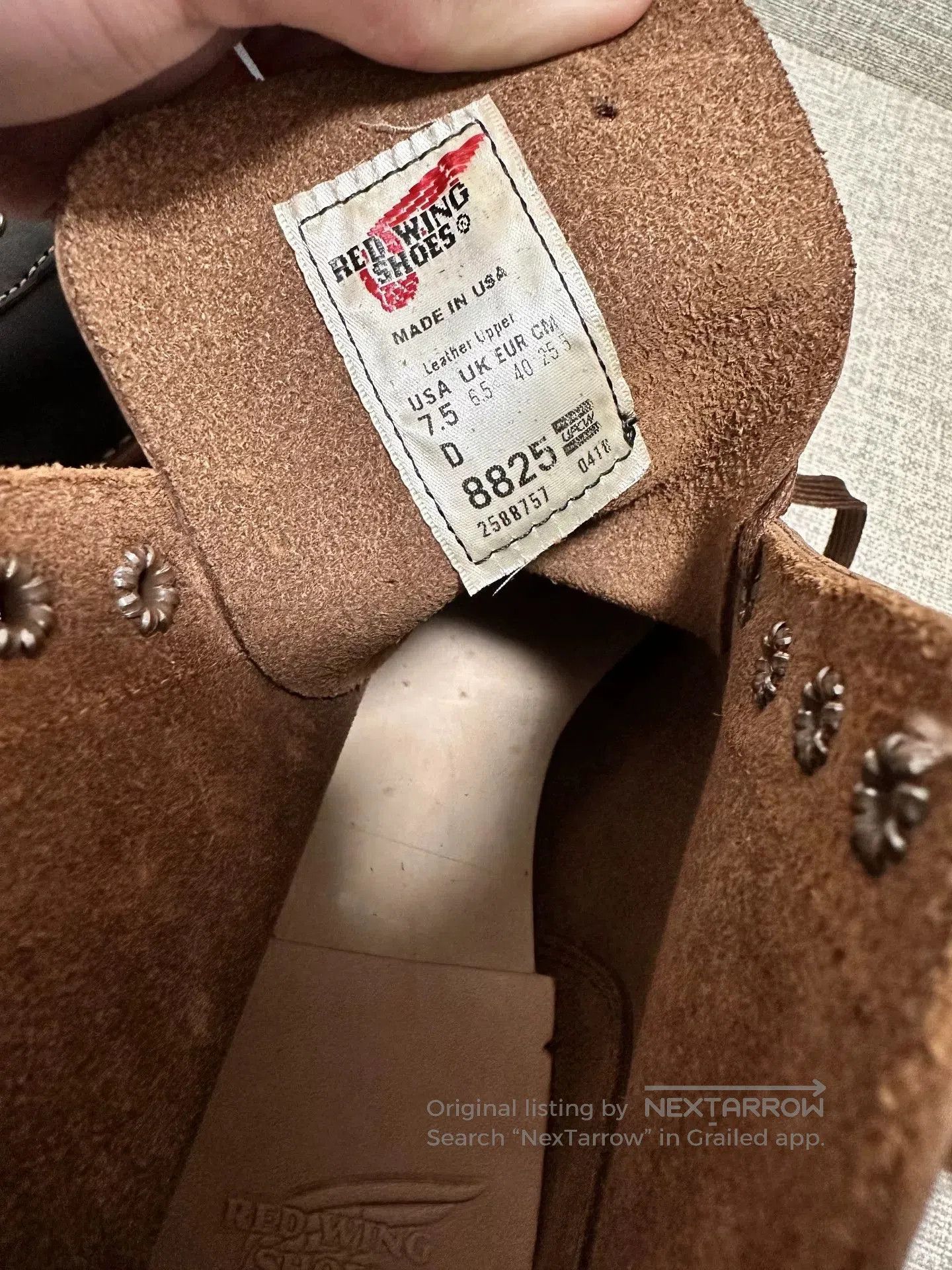 Red Wing Red Wing 8825 Boxing Boots. Size US 7.5 / EU 40-41 - 8 Thumbnail