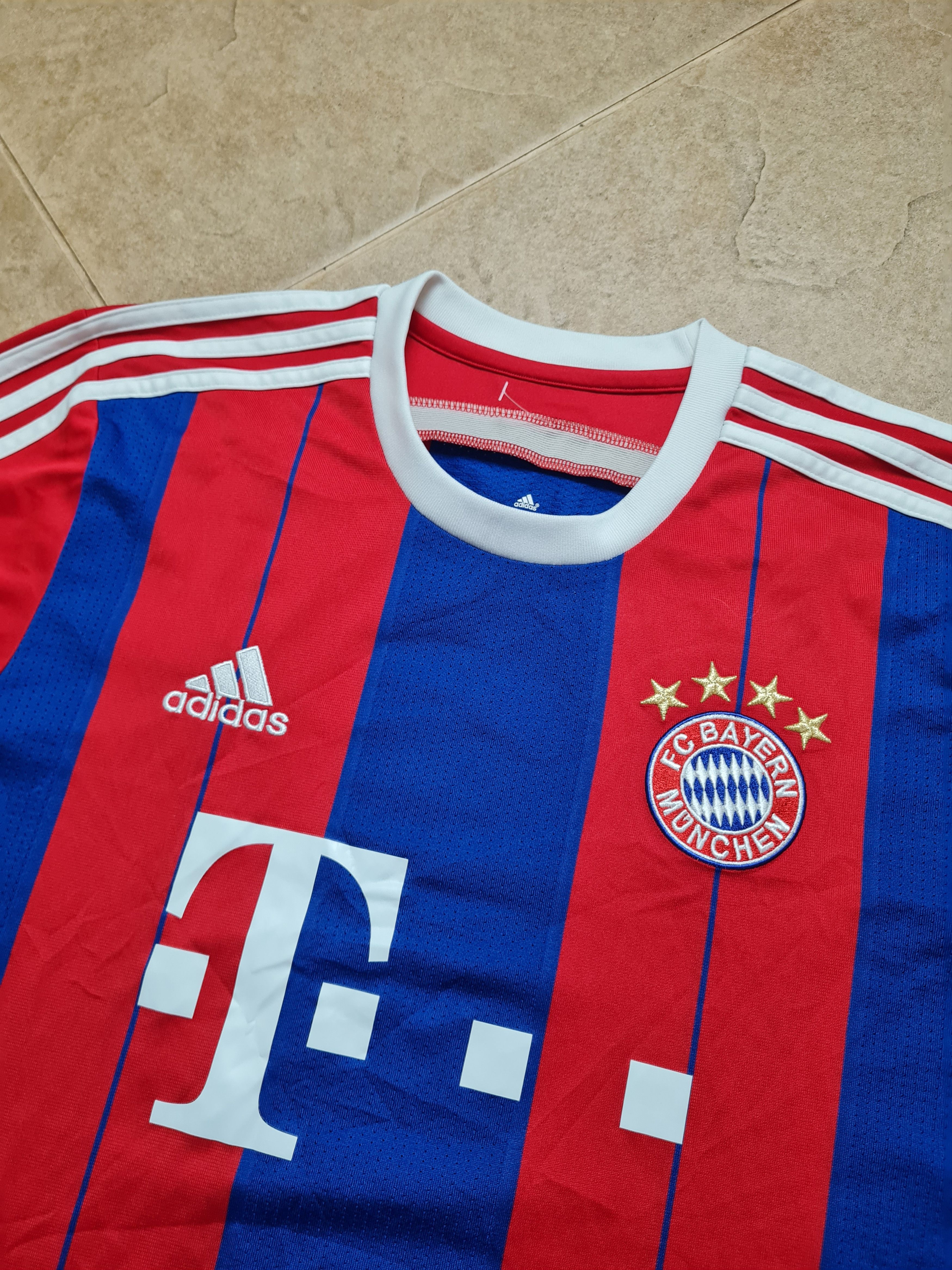 Adidas BAYERN MUNICH HOME FOOTBALL SHIRT 2014/2015 ADIDAS SOCCER Size US M / EU 48-50 / 2 - 17 Thumbnail