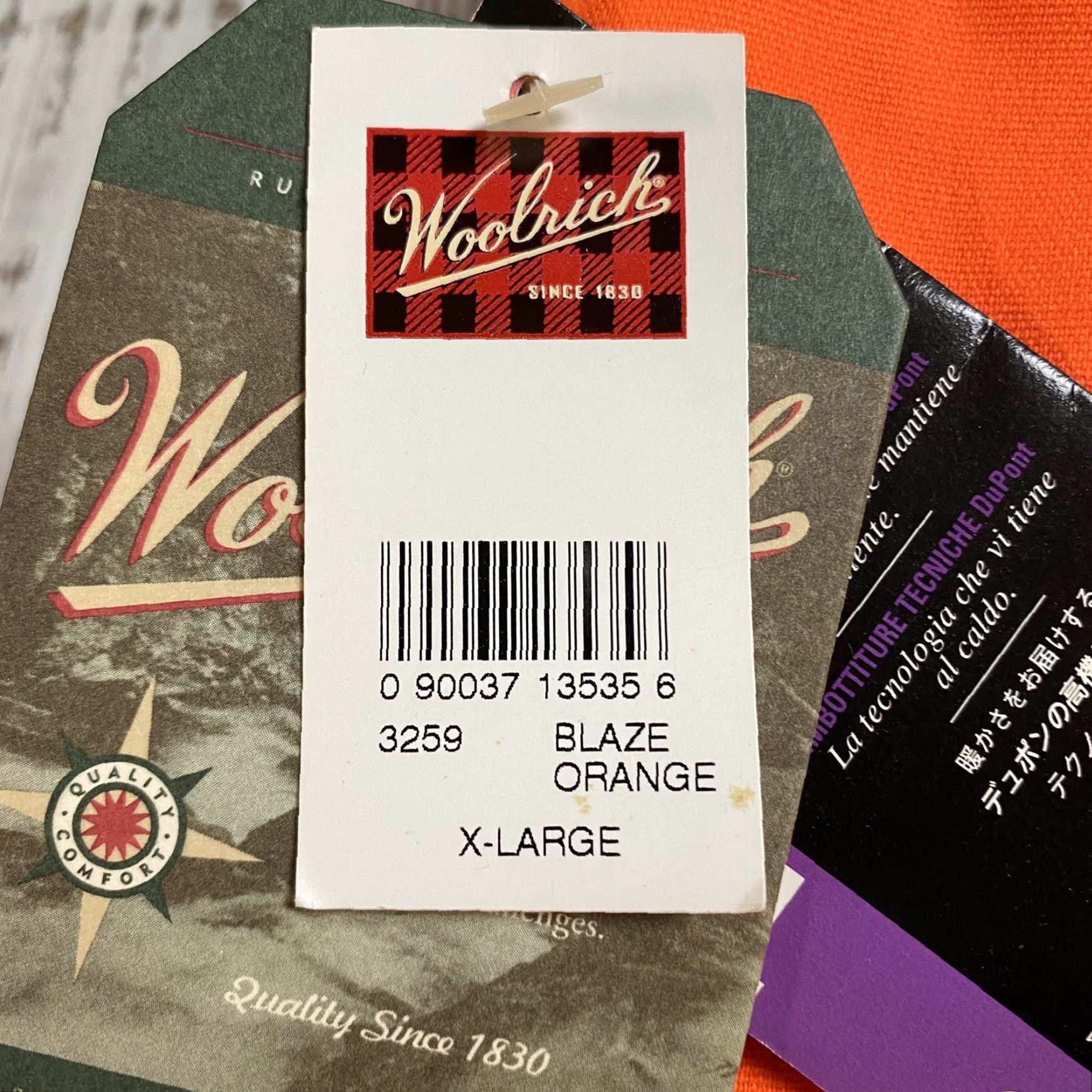 Vintage VINTAGE Woolrich TherMoLoFt Insulated Hunting Pants Jogger Blaze Orange XL 42 32in Inseam Mens Rubber/Waterproof Windproof NWT Size US 42 / EU 58 - 3 Thumbnail