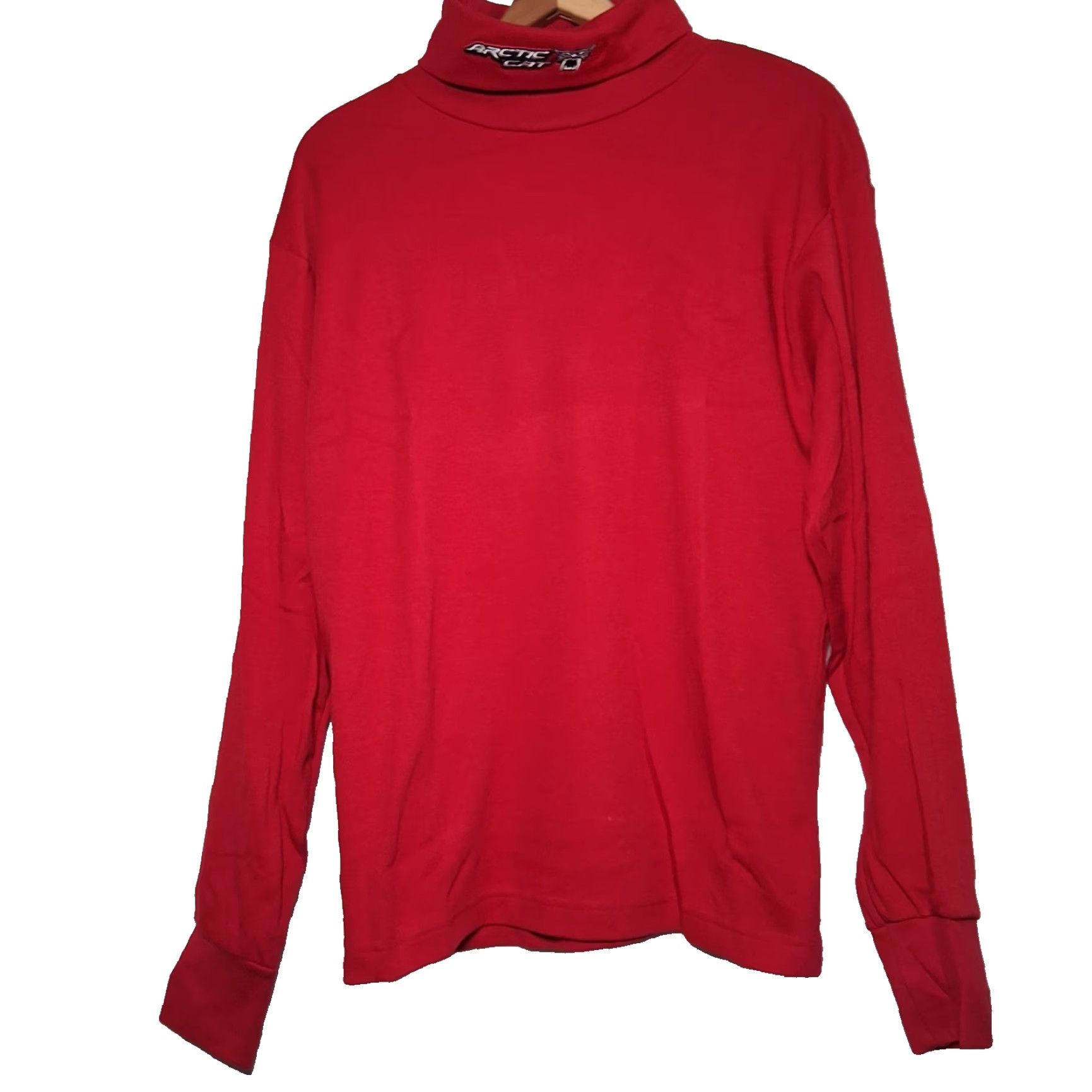 Vintage VINTAGE Arctic Cat Turtleneck Shirt Men M Red Logo Snowmobile ATV USA Size US M / EU 48-50 / 2 - 3 Thumbnail