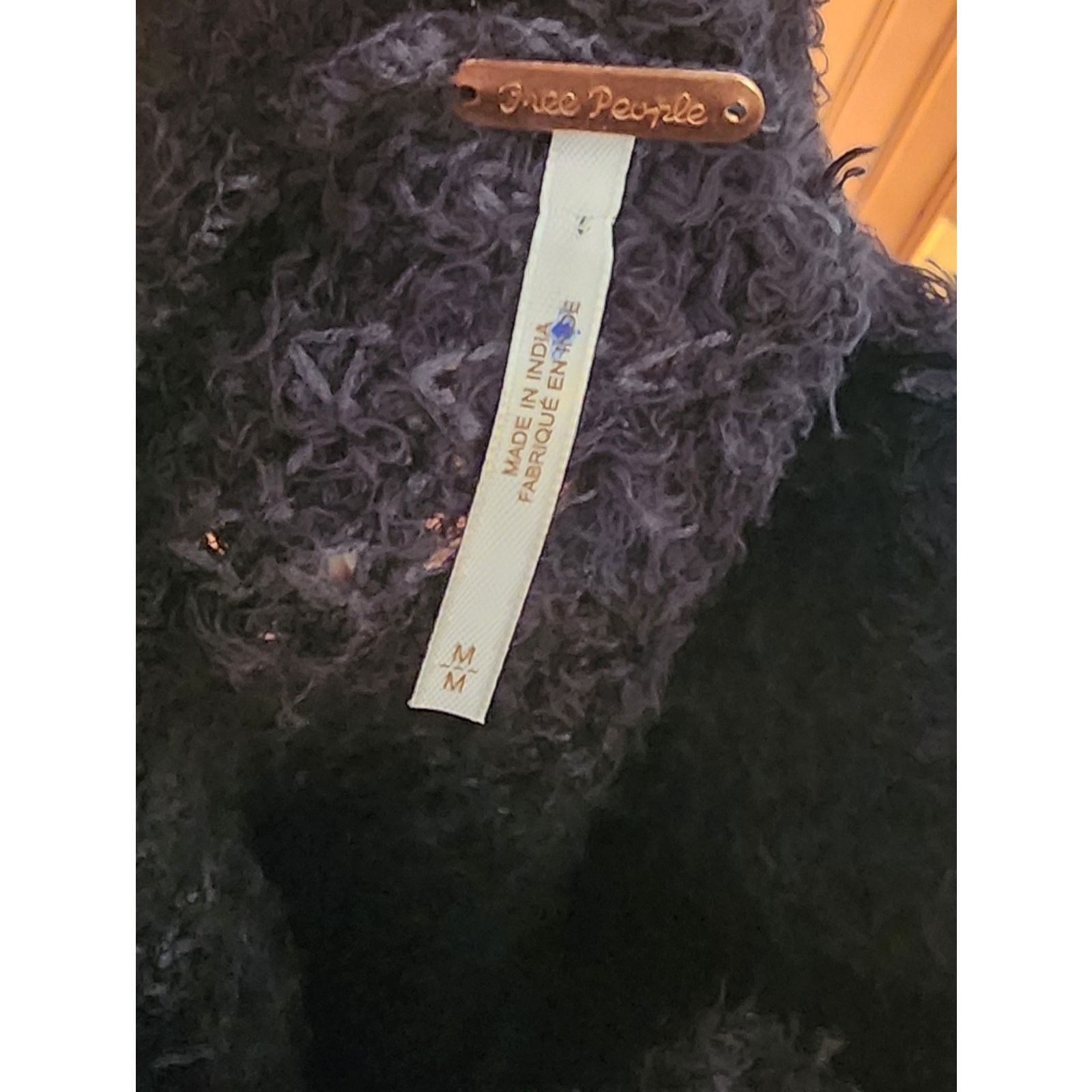 Free People Free People Canyon Pullover Fuzzy Knit Sweater Medium Size M / US 6-8 / IT 42-44 - 6 Thumbnail