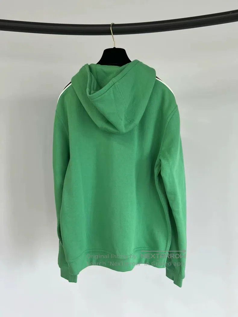 Hermes Hermes Green hooded zippered sweater Size US M / EU 48-50 / 2 - 2 Thumbnail