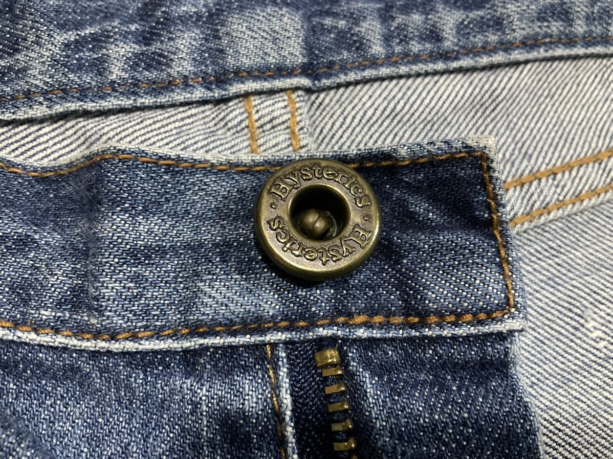 Hysteric Glamour × If Six Was Nine × Japanese Brand 🔥Y2K Archived Vintage Hysteric Glamour Evil Denim Size US 29 - 11 Thumbnail