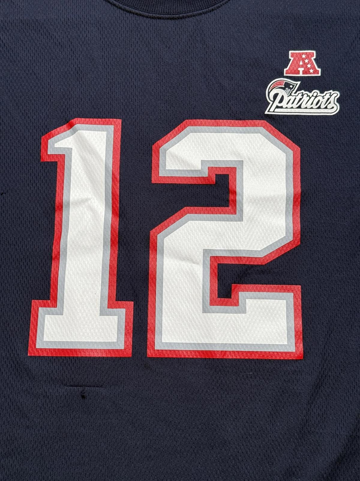 Designer Tom Brady NFL Patriots Football Jersey #12 AFC East XL Size US XL / EU 56 / 4 - 4 Thumbnail