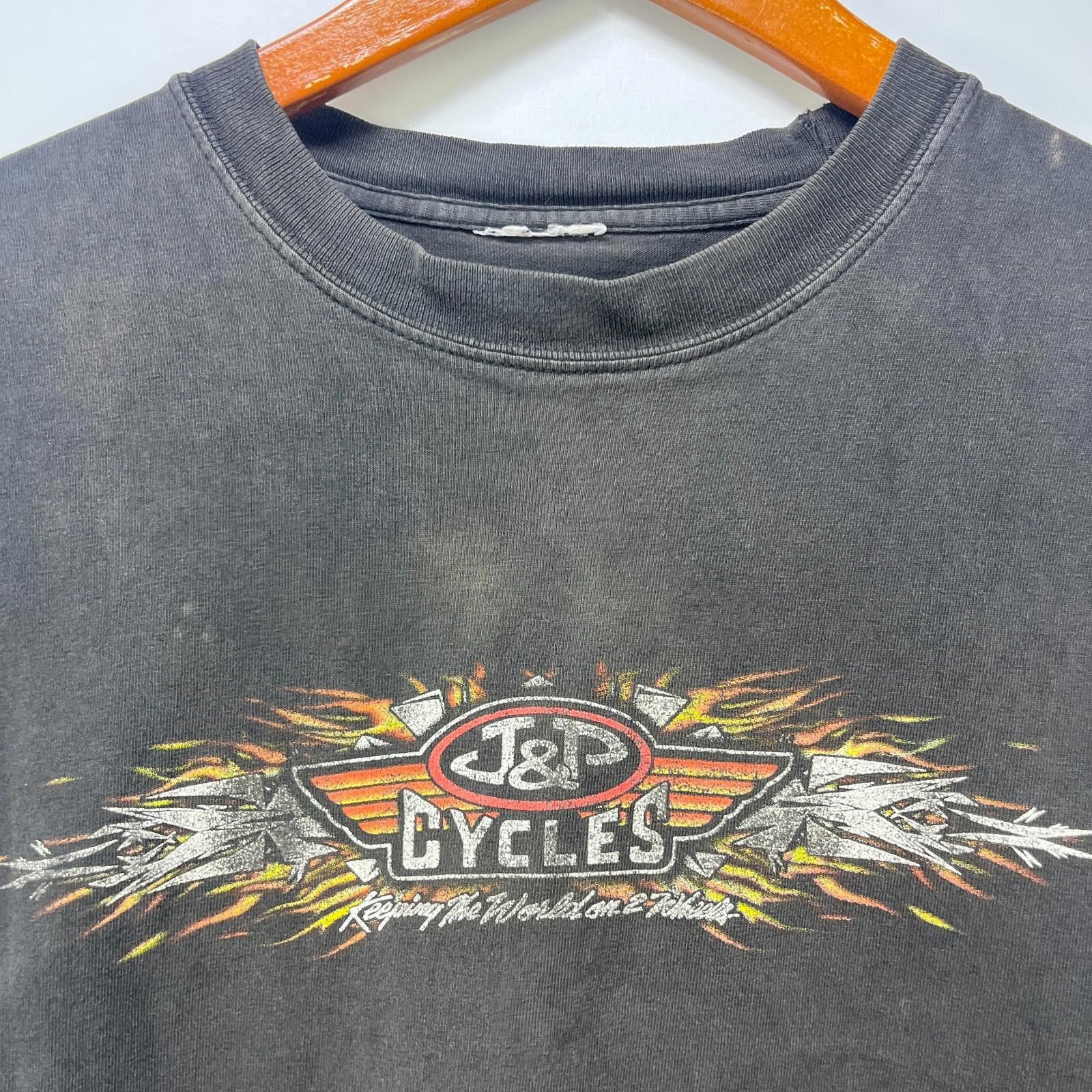 Harley Davidson Vintage Harley Bike Week Eagle Flames T-Shirt XL Size US XL / EU 56 / 4 - 7 Thumbnail