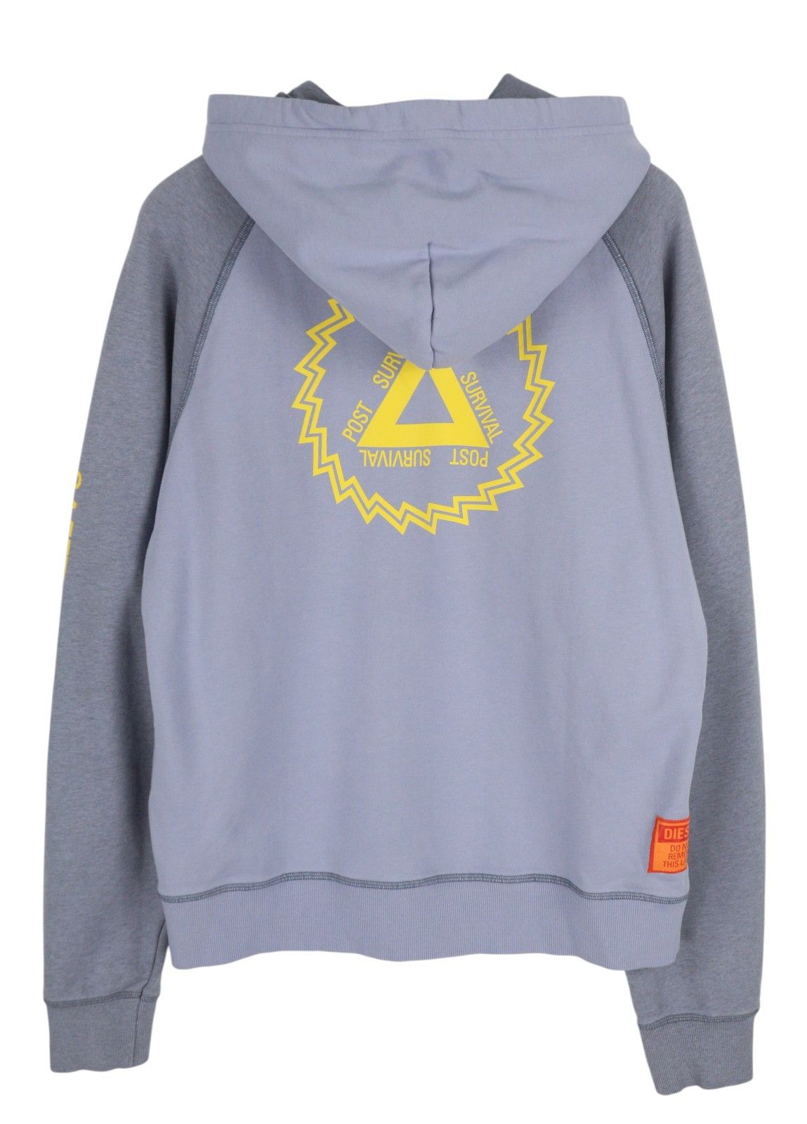 Diesel S-GIRLAN-HOOD L Blue Logo Hoodie 41039 Size US L / EU 52-54 / 3 - 2 Thumbnail