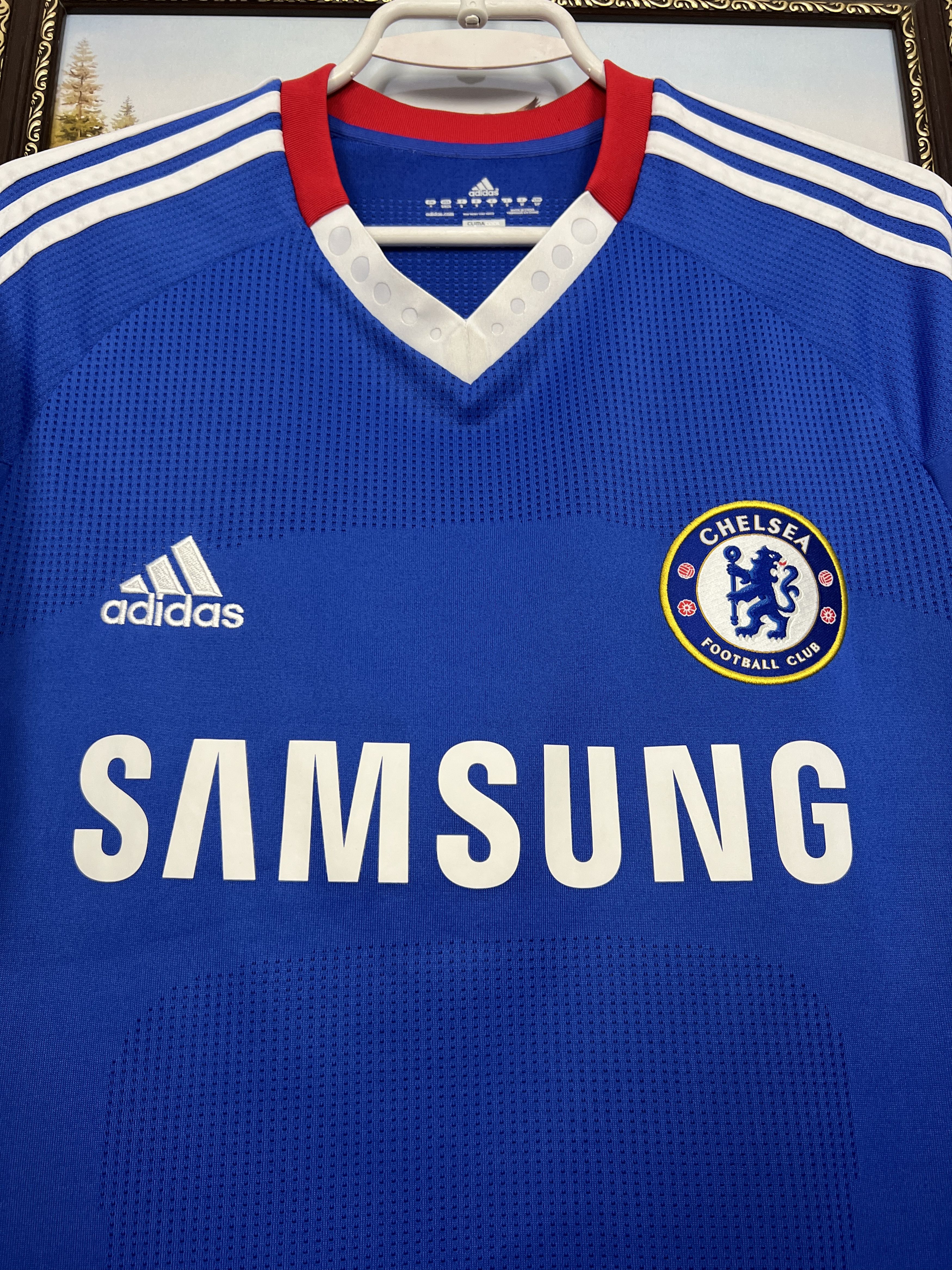 Adidas Chelsea Home football shirt 2010 Soccer Adidas Jersey Mens Size US S / EU 44-46 / 1 - 3 Thumbnail