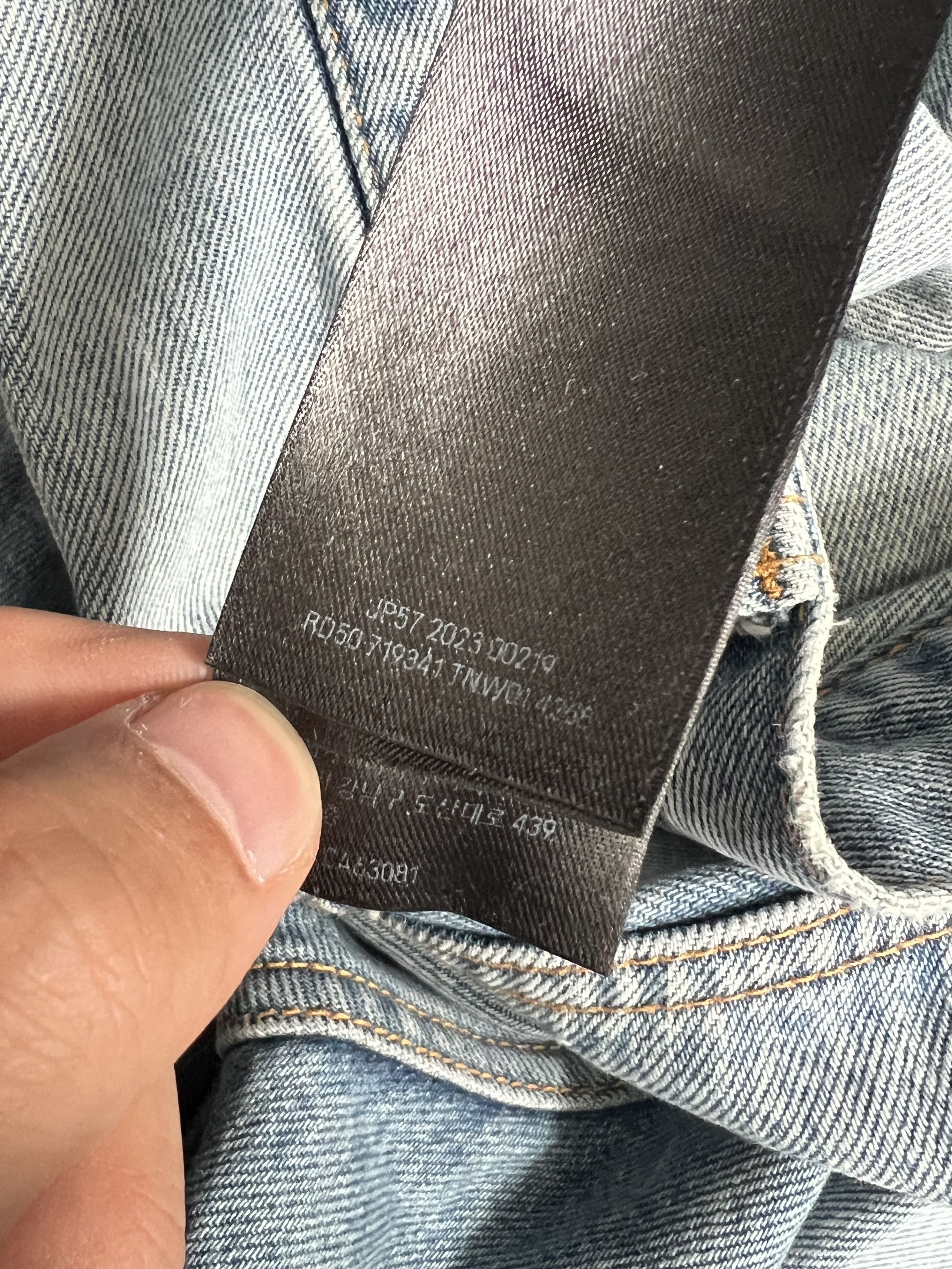 Balenciaga Balenciaga Blue Baggy Jeans Size US 30 / EU 46 - 10 Thumbnail