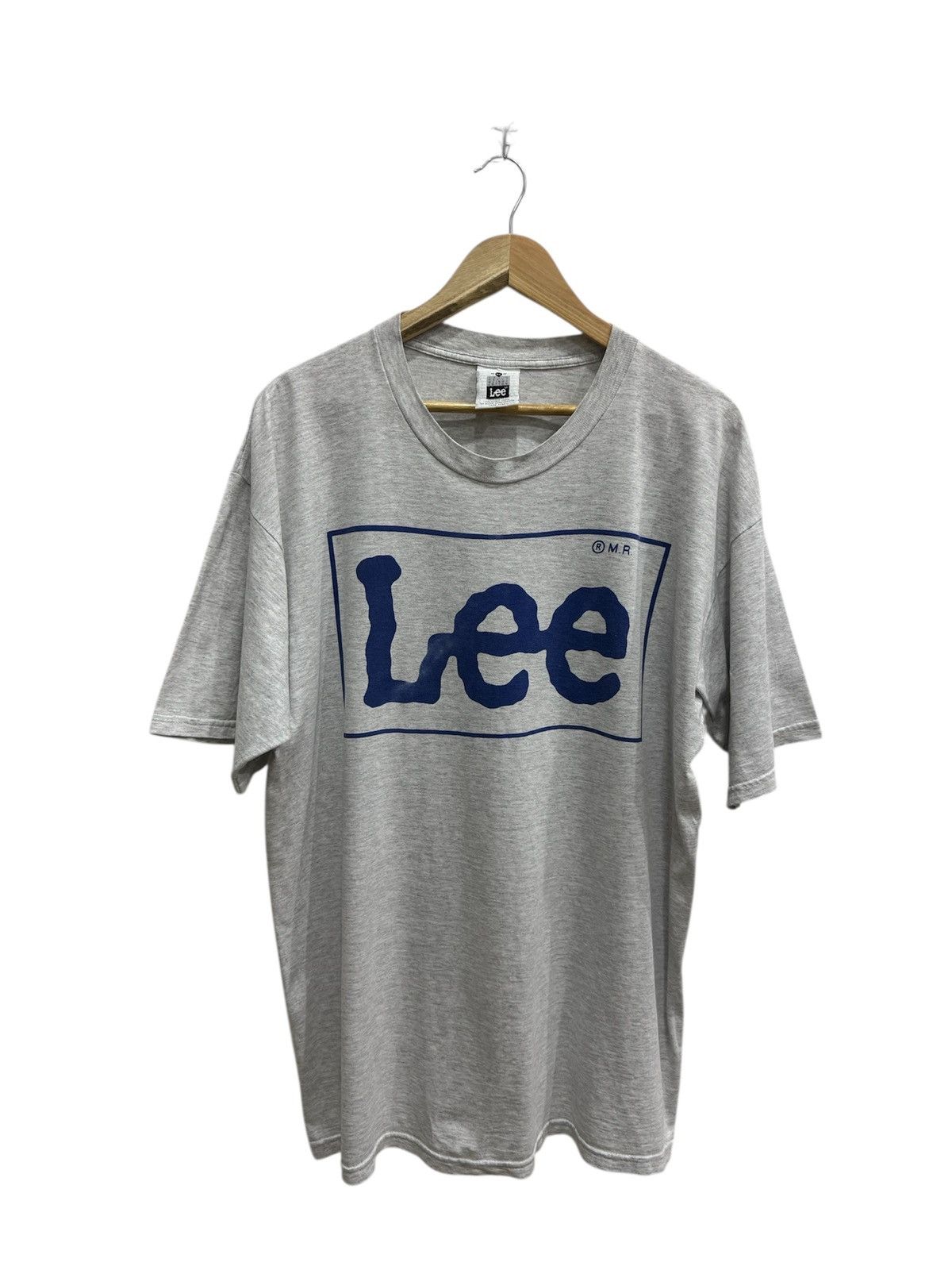 Lee Vintage 90’s Lee Spell Out Big Logo Size US XL / EU 56 / 4 - 1 Thumbnail