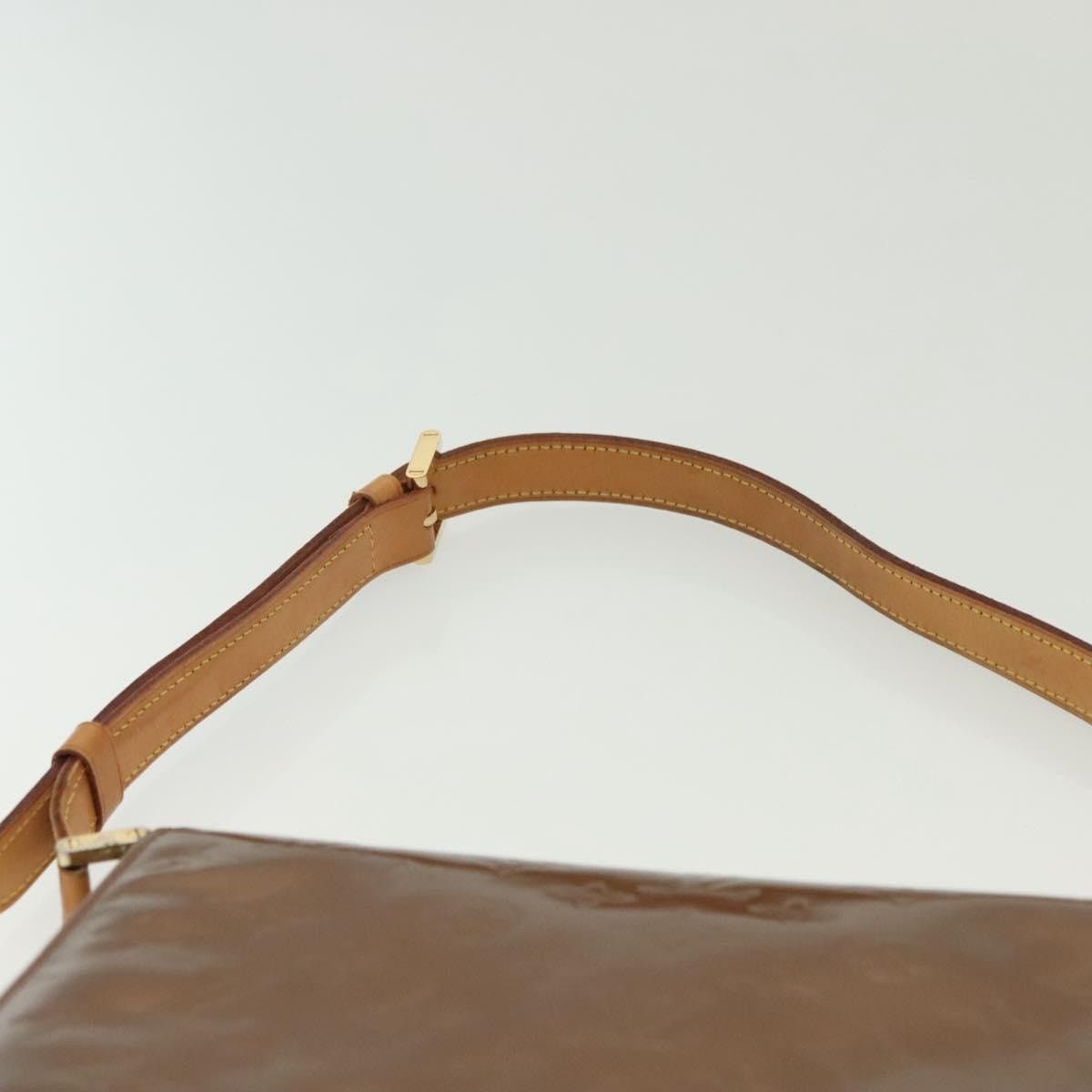 Louis Vuitton LOUIS VUITTON Monogram Vernis Thompson Street Bag Bronze Size ONE SIZE - 8 Thumbnail