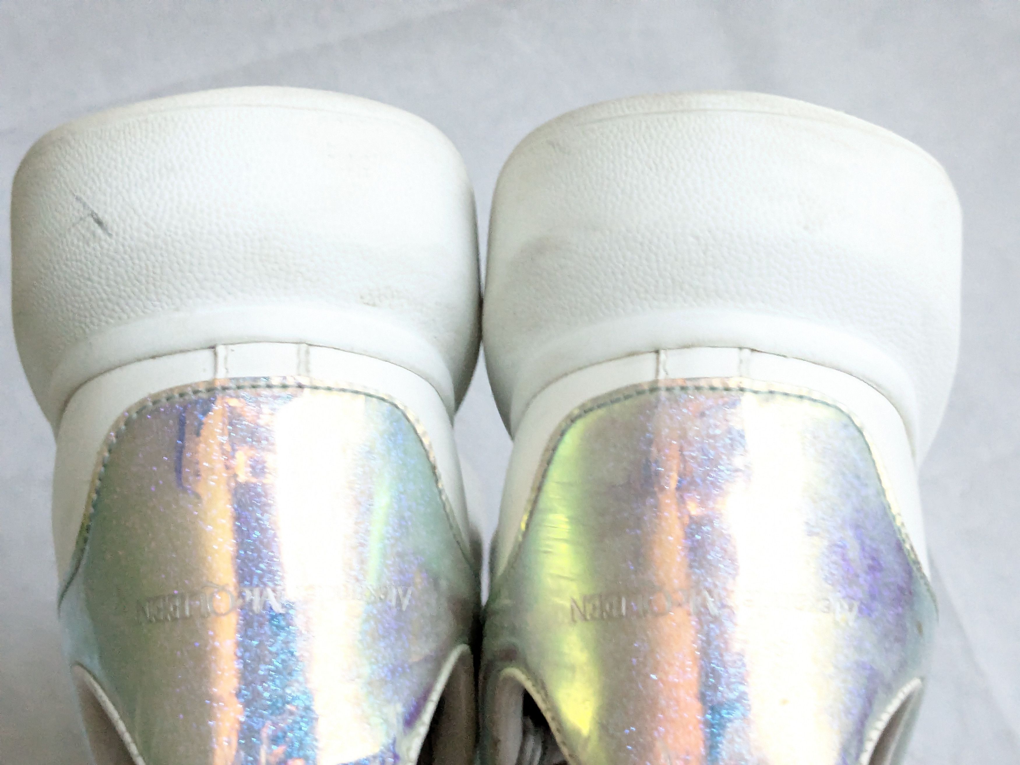 Alexander McQueen Alexander Mcqueen Oversized Larry Sneakers 10 43 White Size US 10 / EU 43 - 11 Thumbnail