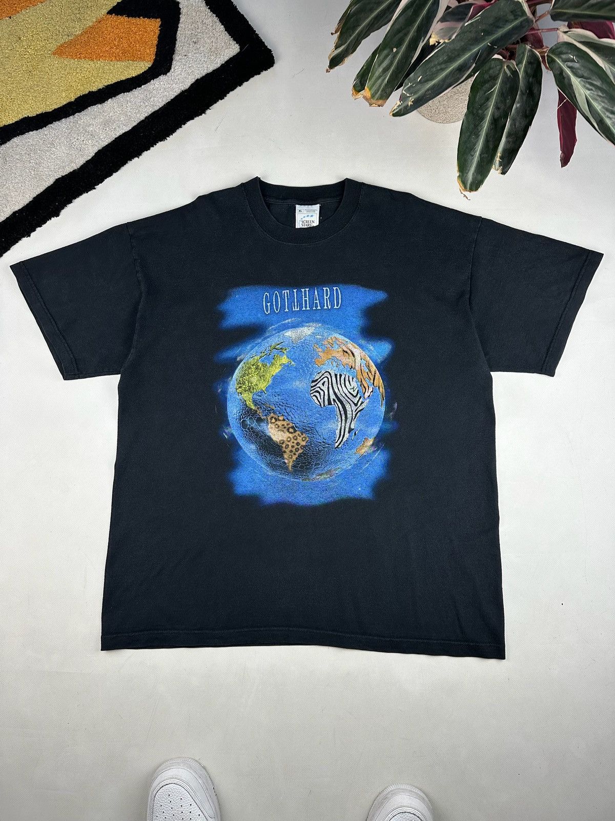 Band Tees × Vintage Vintave GOTTHARD Rock Band T Shirt Screen Stars world peace Size US XL / EU 56 / 4 - 1 Thumbnail