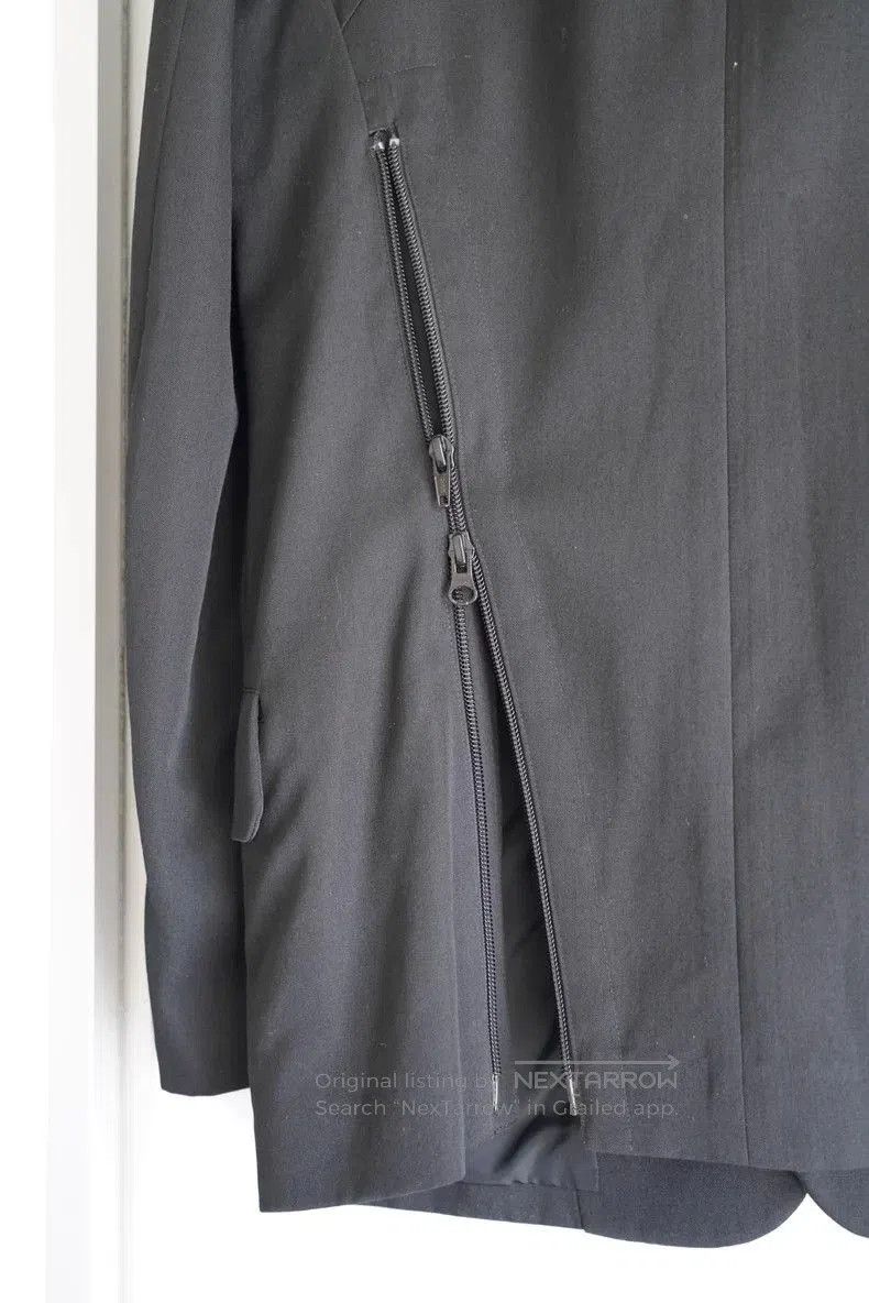 Yohji Yamamoto Yohji Yamamoto Wool Back Zip Blazer. Size US M / EU 48-50 / 2 - 6 Thumbnail