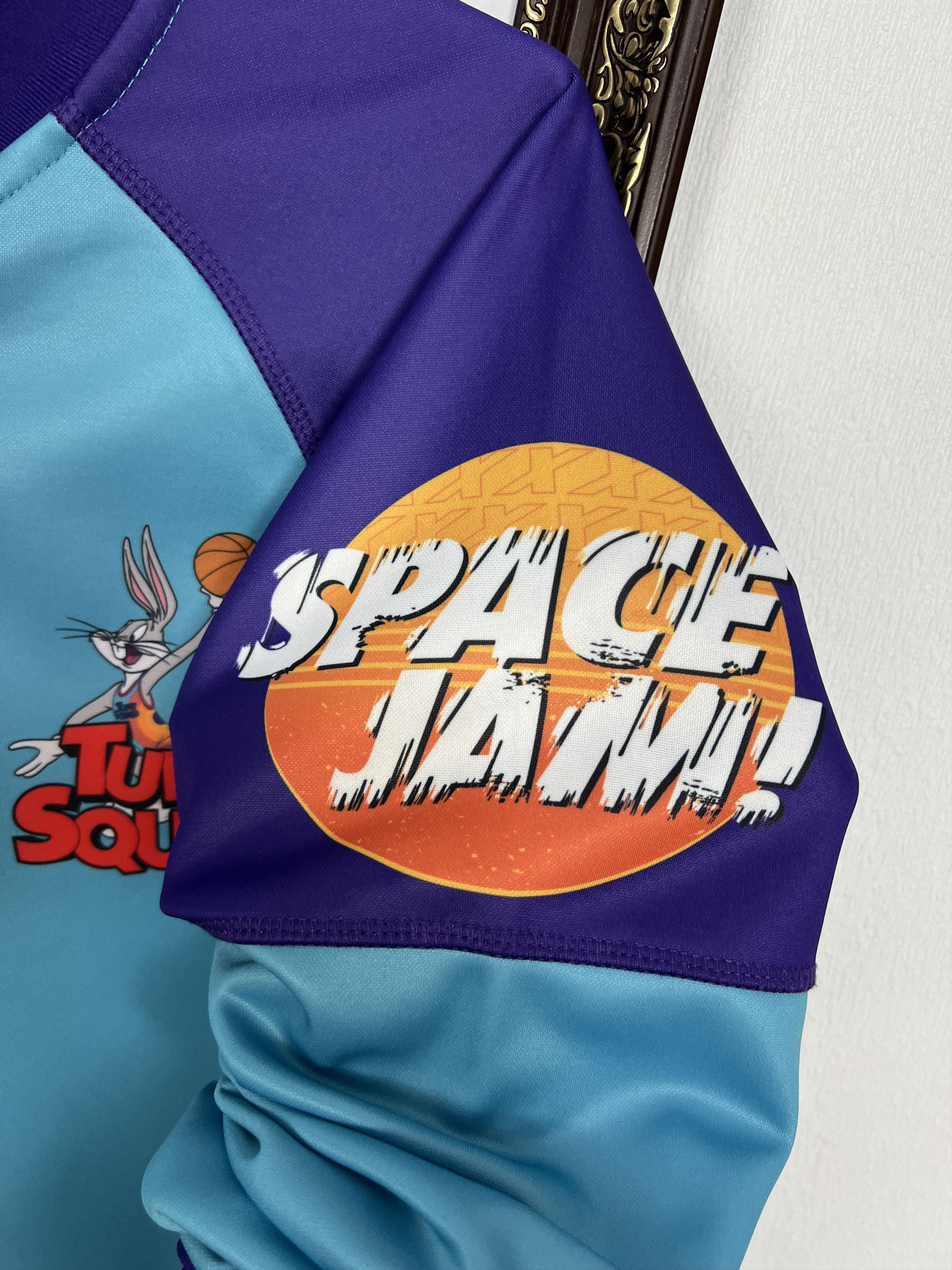 Vintage Space Jam Tune Squad Members Only NBA Blue Jacket Track Top Size US S / EU 44-46 / 1 - 6 Thumbnail