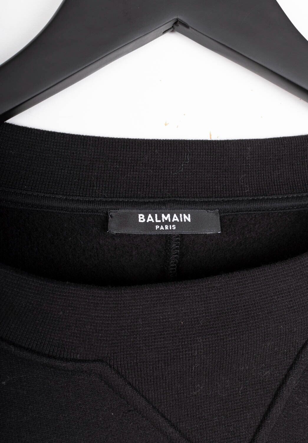 Balmain Original Balmain Men Logo Print Cotton Jumper Size L B036 Size US M / EU 48-50 / 2 - 7 Thumbnail