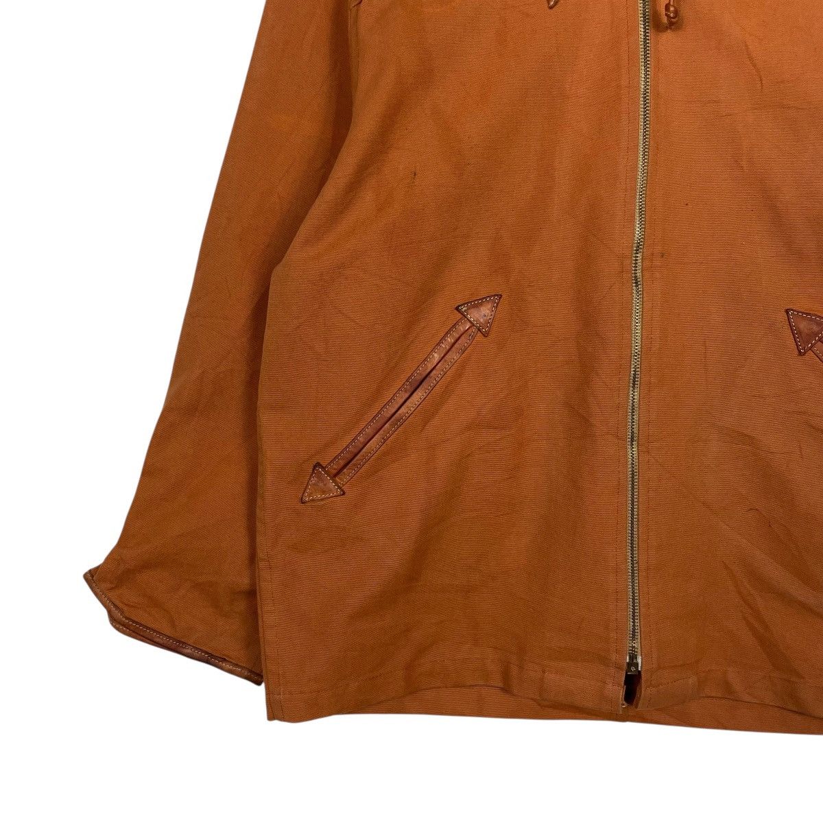 Il Bisonte Vintage IL Bisonte Duck Canvas Hooded Zipper Jacket Size US M / EU 48-50 / 2 - 3 Thumbnail