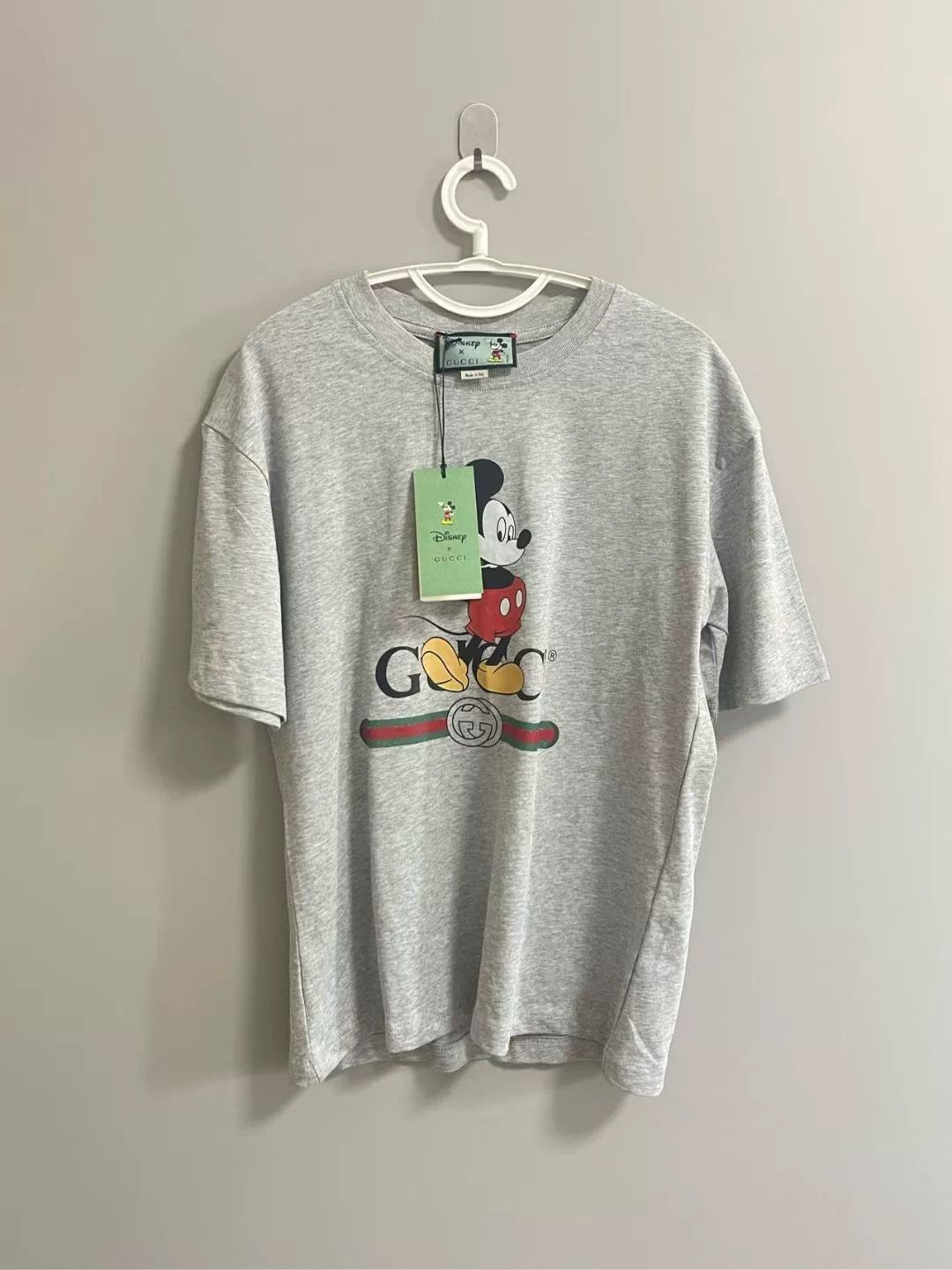 Gucci Gucci Mickey Gray Short Sleeve Size US M / EU 48-50 / 2 - 1 Thumbnail