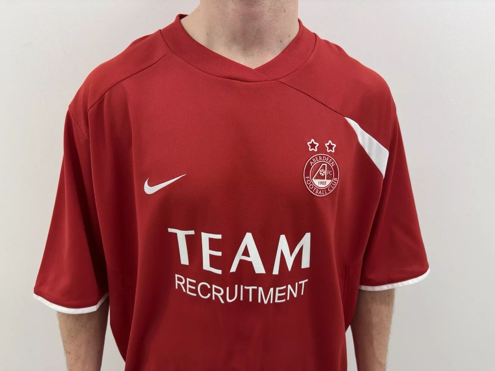 Nike VINTAGE ABERDEEN 2008 2009 HOME JERSEY SHIRT SOCCER FOOTBALL Size US XXL / EU 58 / 5 - 2 Thumbnail