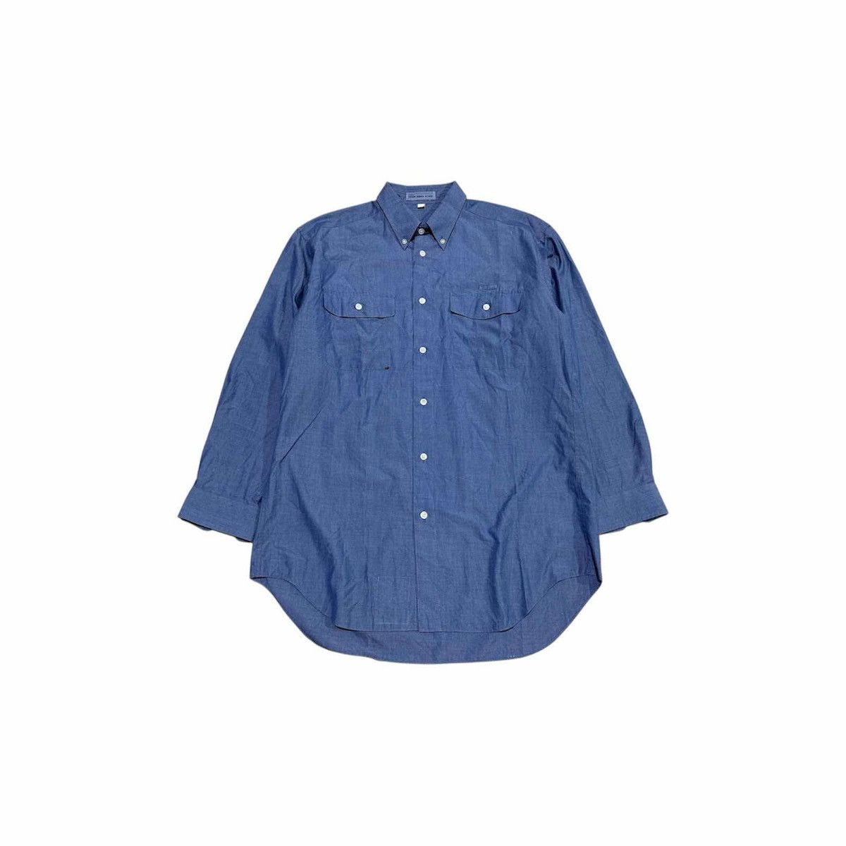 Issey Miyake 🔥80s Vintage Ntt By Miyake Design Studio Shirt Long Sleeve Size US XL / EU 56 / 4 - 4 Thumbnail