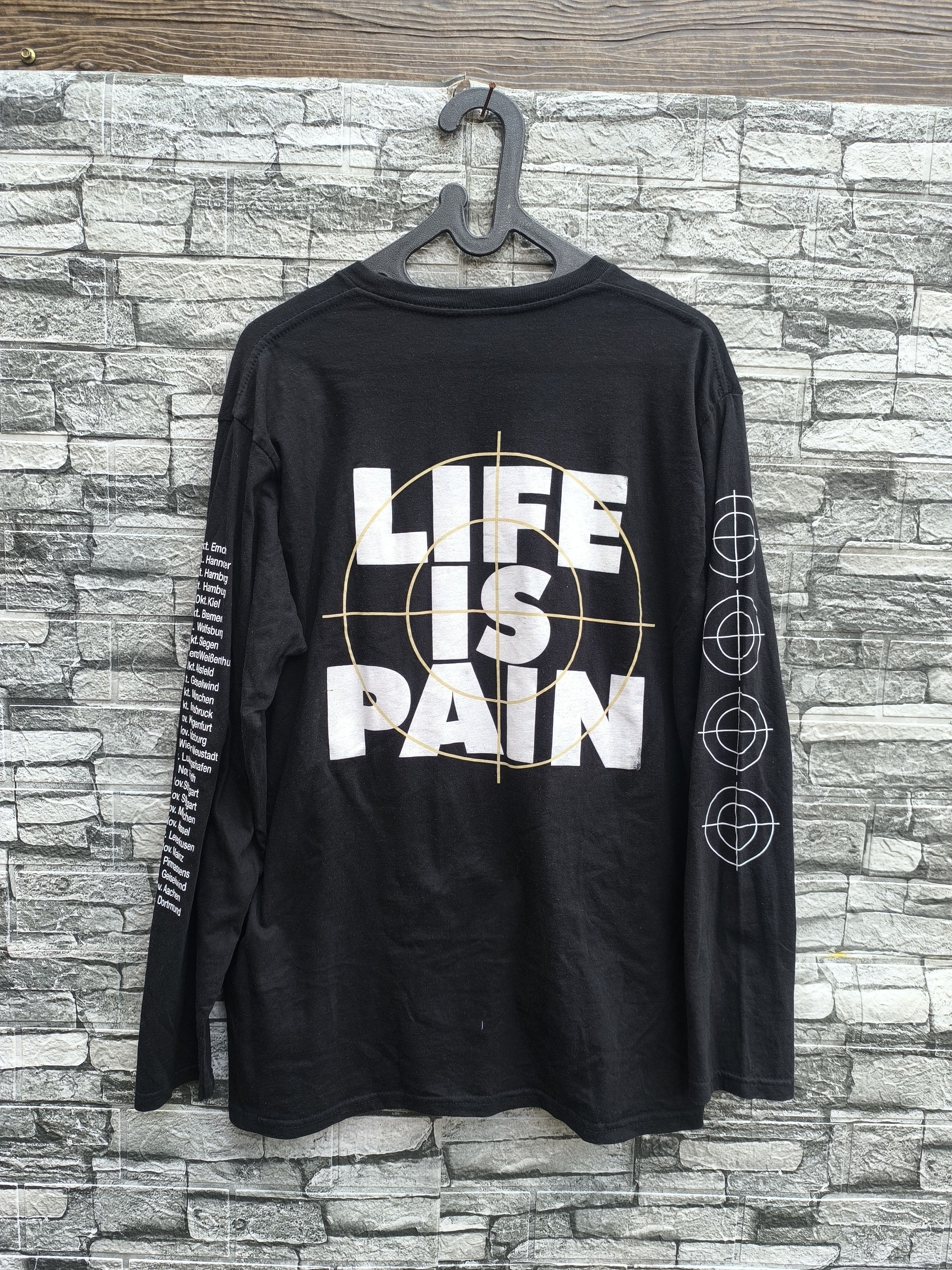Vintage MERAUDER - LIFE IS PAIN Size US XL / EU 56 / 4 - 2 Thumbnail