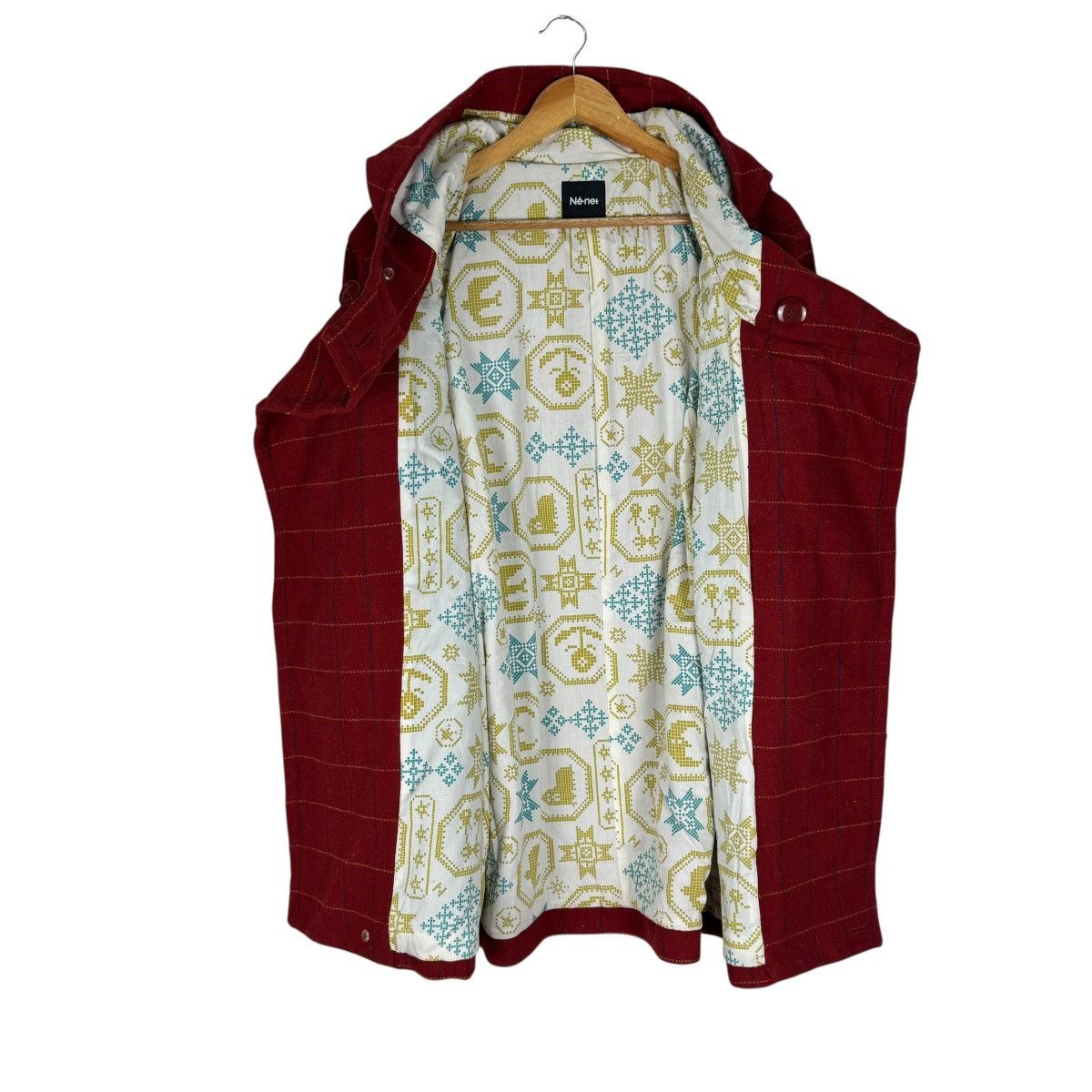 Issey Miyake 🌟NE NET ISSEY MIYAKE HOODIE DUFFLE LONG JACKET Size US M / EU 48-50 / 2 - 8 Thumbnail
