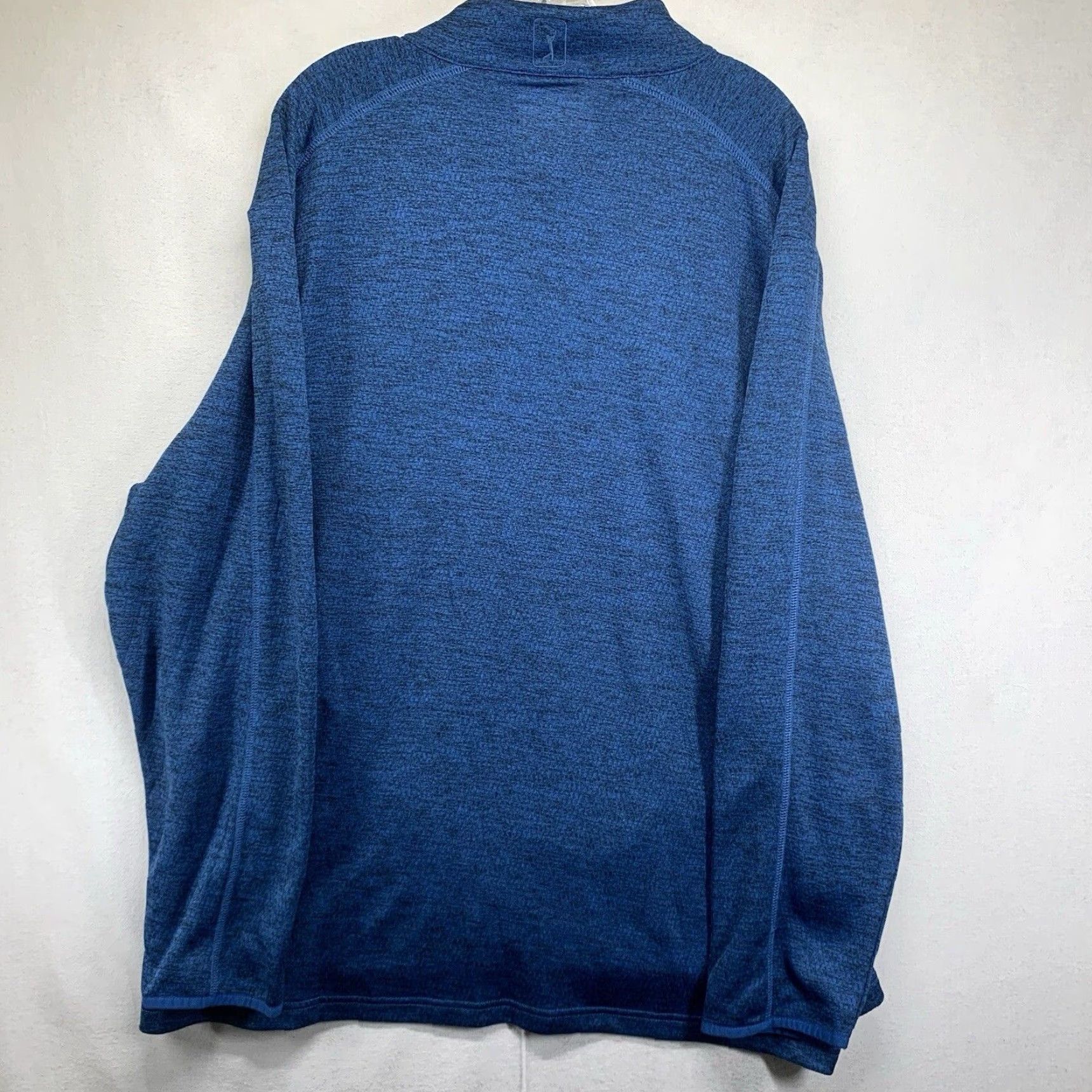 PGA Tour PGA TOUR Sweatshirt Men 2XL Blue 1/4 Zip Mock Neck Embroidered Logo Pockets NWT Size US XXL / EU 58 / 5 - 2 Thumbnail