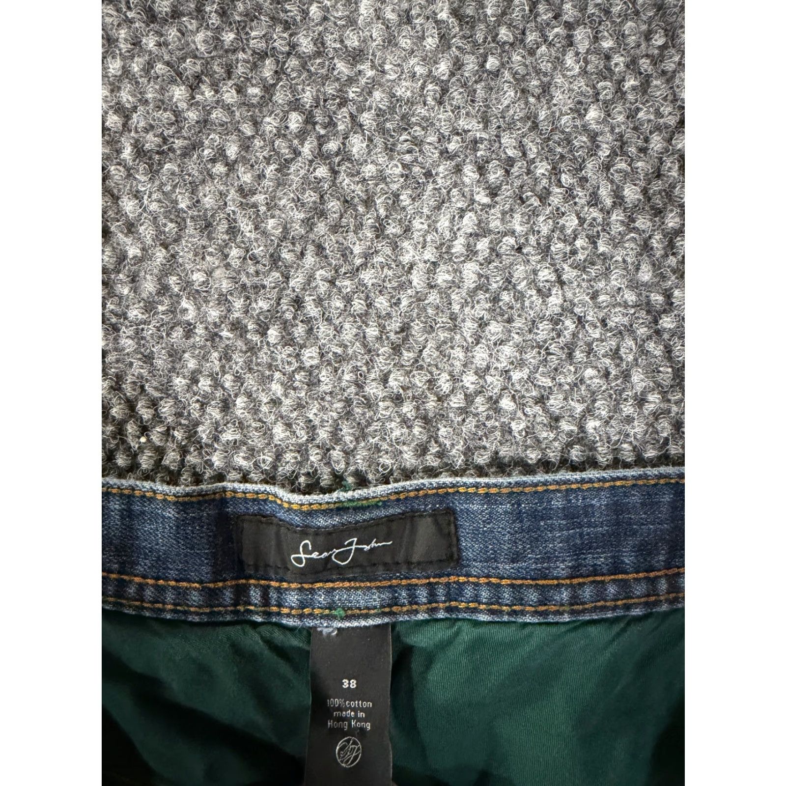 Sean John Sean John Jeans Men 38x34 Relaxed Straight Denim Blue Hip Hop 90s 2000s Baggy Straight American Mens Size US 38 / EU 54 - 6 Thumbnail