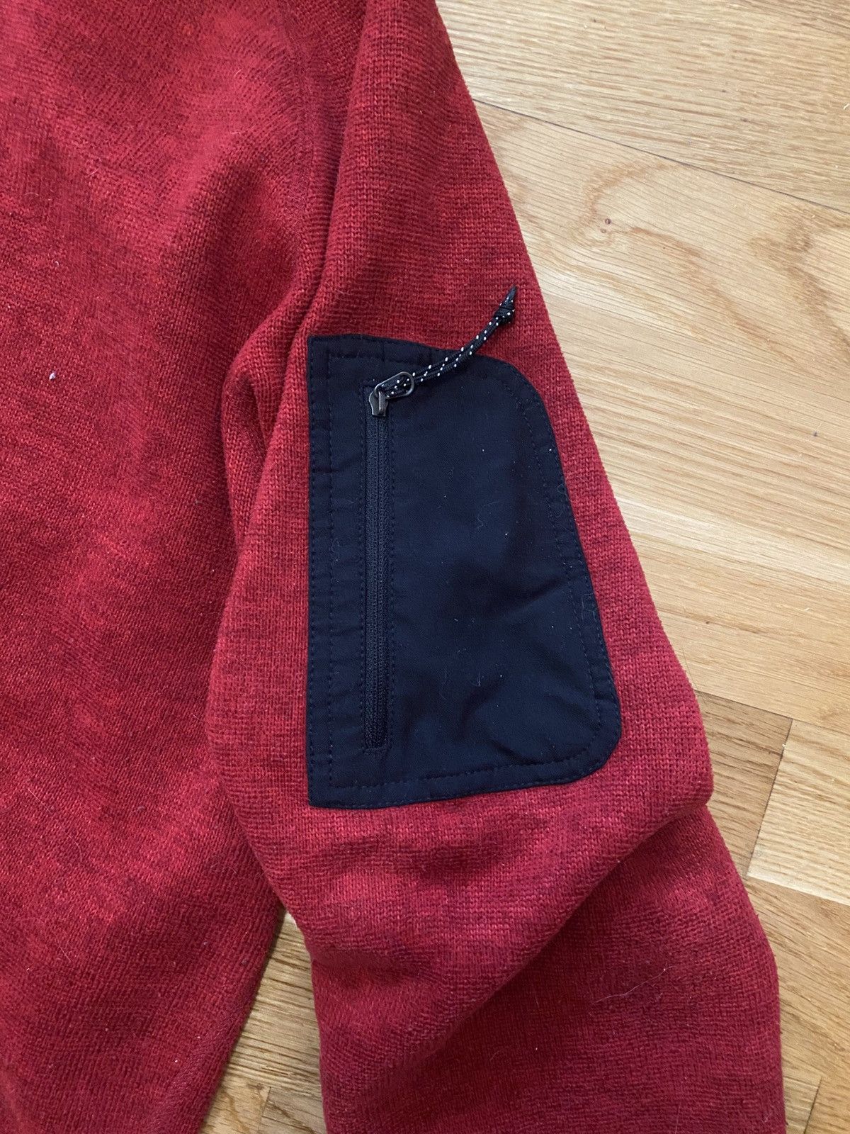Mountain Hardwear Mountain Hardwear Polartec Vintage 1/4 Zip Fleece Mens L Red Size US L / EU 52-54 / 3 - 4 Thumbnail