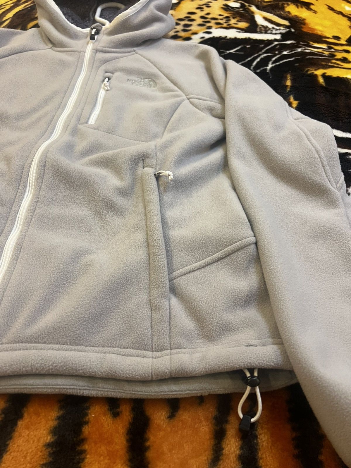 The North Face The North Face WINDWALL 2 Metallic Grey Hooded Fleece Jacket Size M / US 6-8 / IT 42-44 - 4 Thumbnail