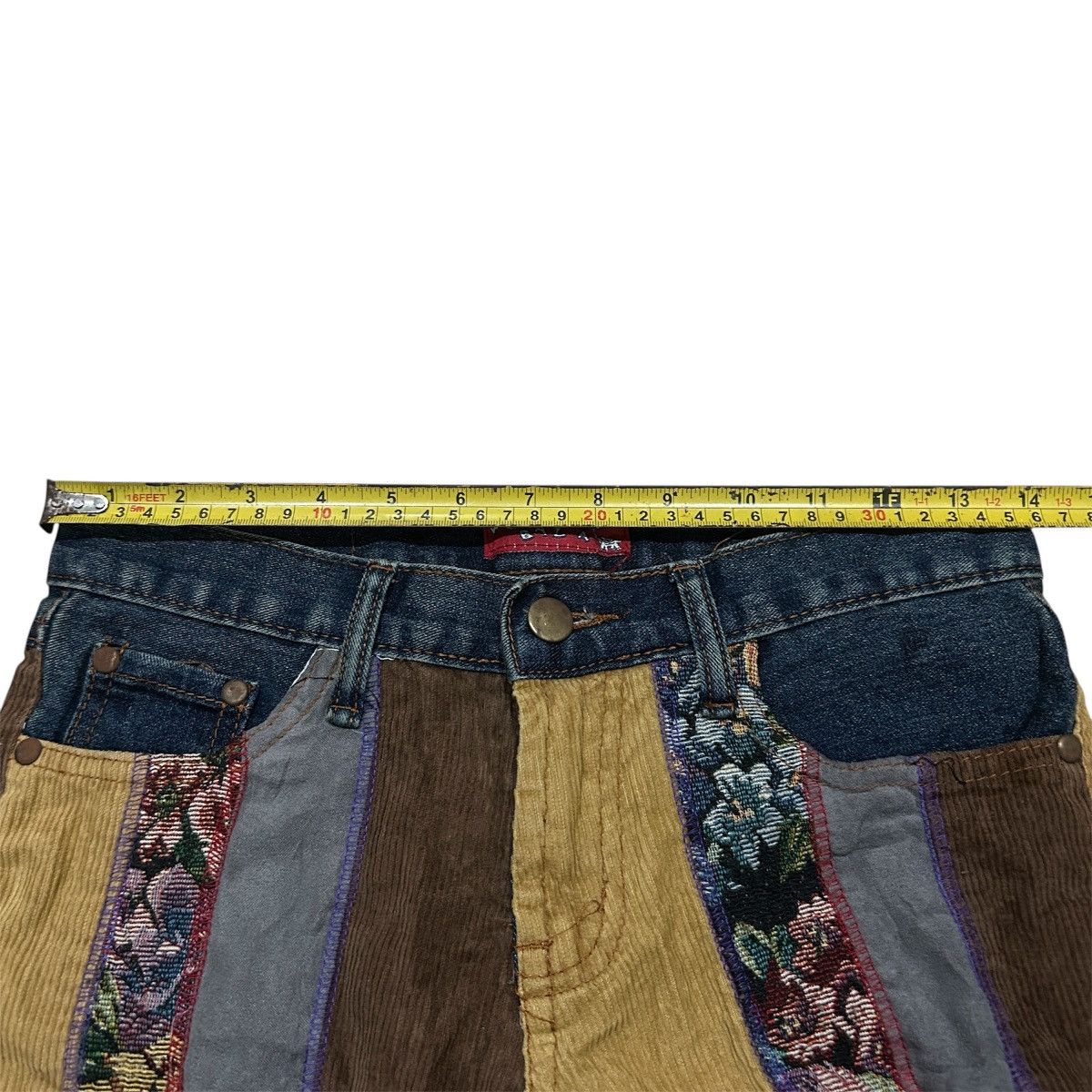 Other Y2k Japanese Archive Patchwork jeans ifsixwasnine style Size US 28 / EU 44 - 10 Thumbnail