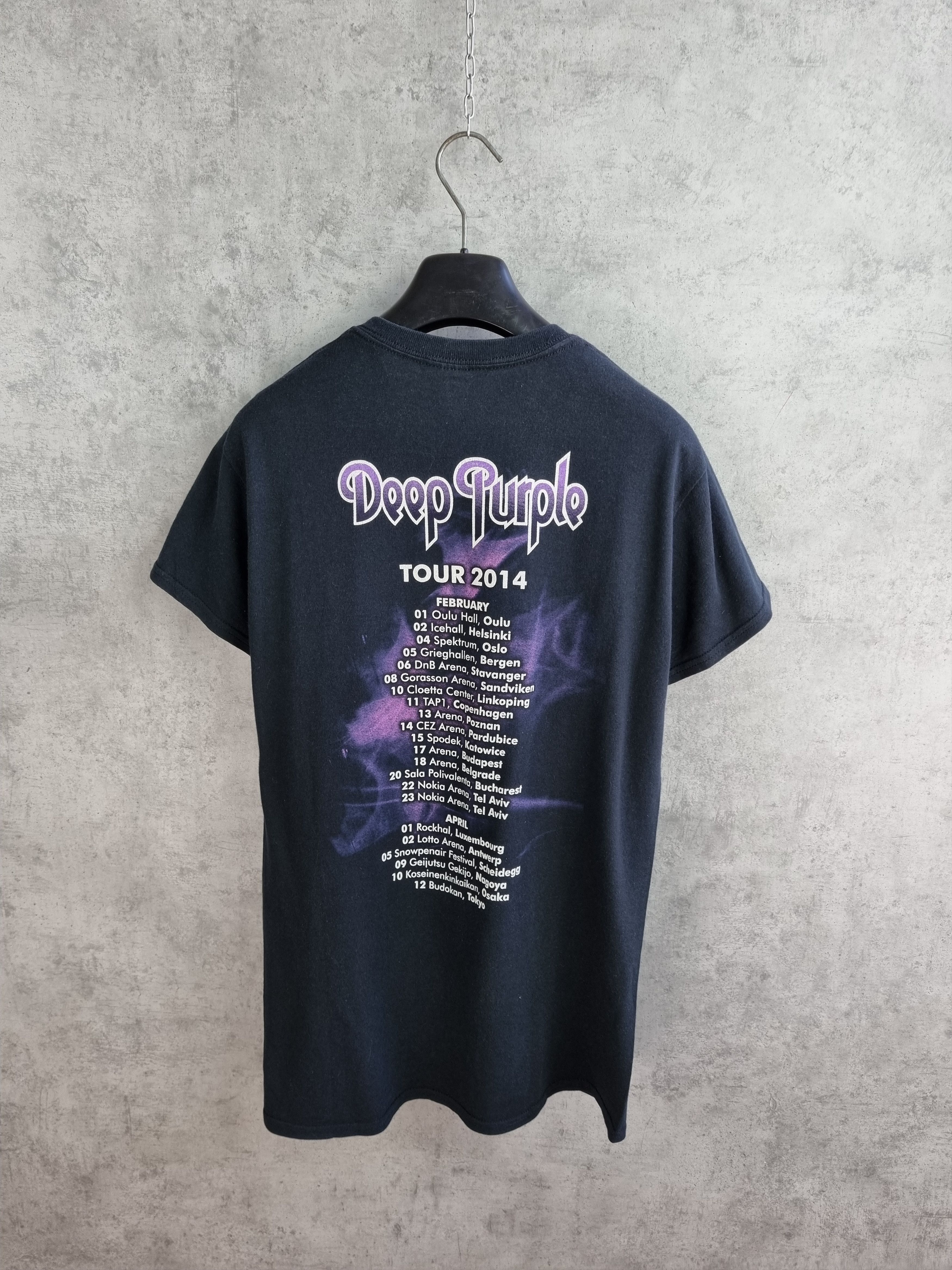Band Tees Deep Purple Tee Shirt Rock Concert Tour Size US S / EU 44-46 / 1 - 3 Thumbnail