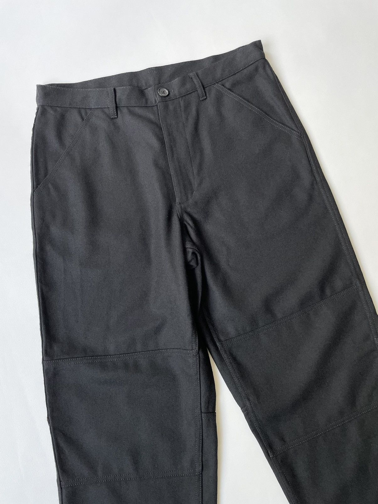 Comme des Garcons Black Twill Wool Utility Trousers Size US 32 / EU 48 - 6 Thumbnail