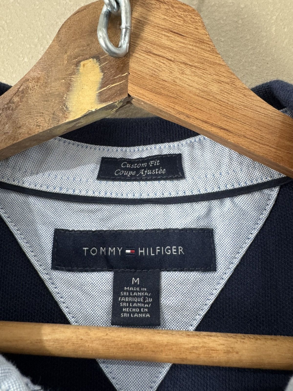 Tommy Hilfiger Vintage Rare Tommy Hilfiger Polo Shirt USA Chief keef Size US M / EU 48-50 / 2 - 3 Thumbnail