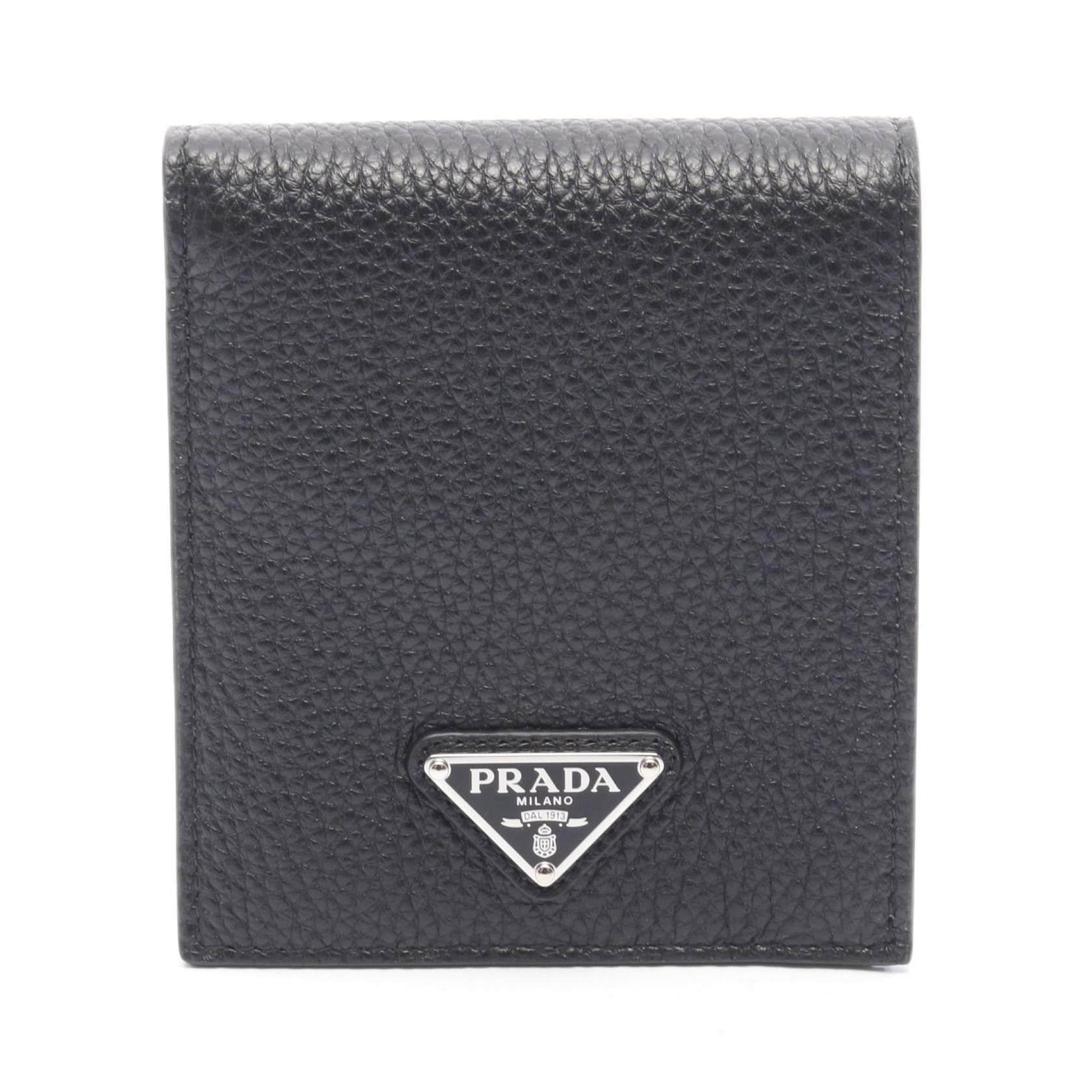 Prada Prada Prada 2MO5132E54F0002 Leather Wallet Leather Short Wallet 2MO5132E54F0002 DUTY FREE for USA Size ONE SIZE - 1 Thumbnail