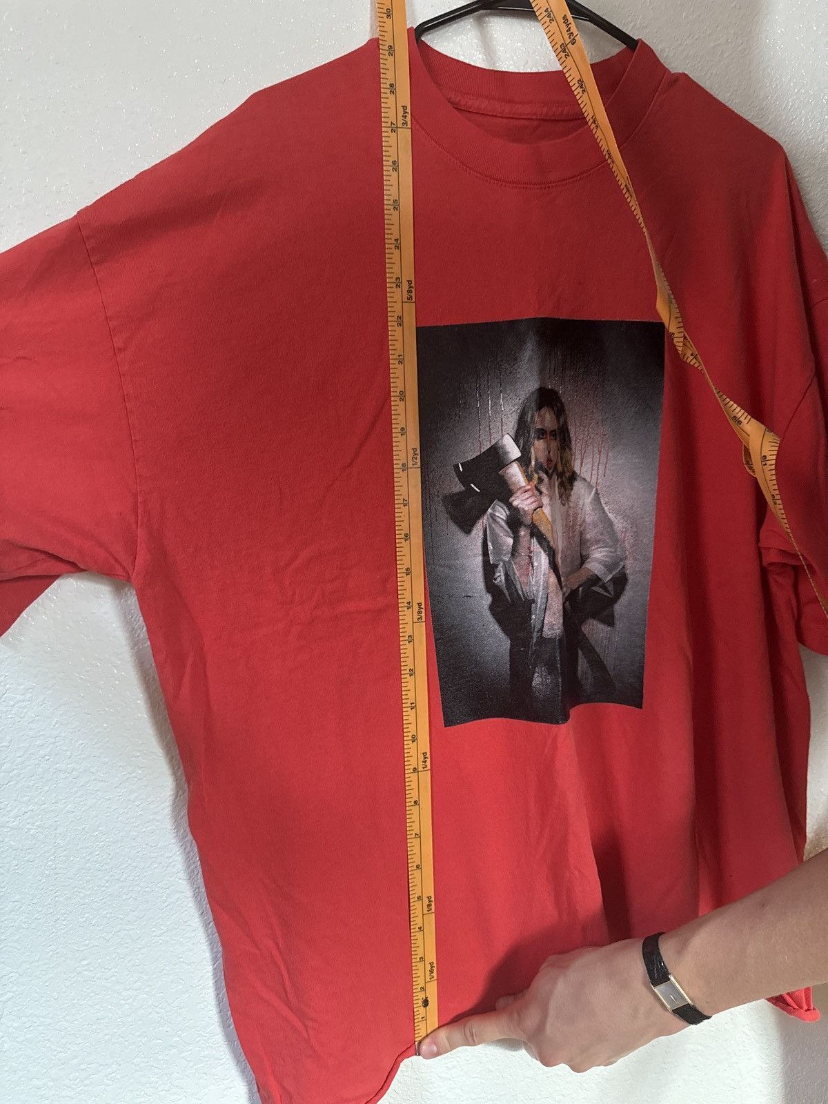 Designer Have a Great Day x Chloe Cherry axe tee asspizza Size US XL / EU 56 / 4 - 5 Thumbnail