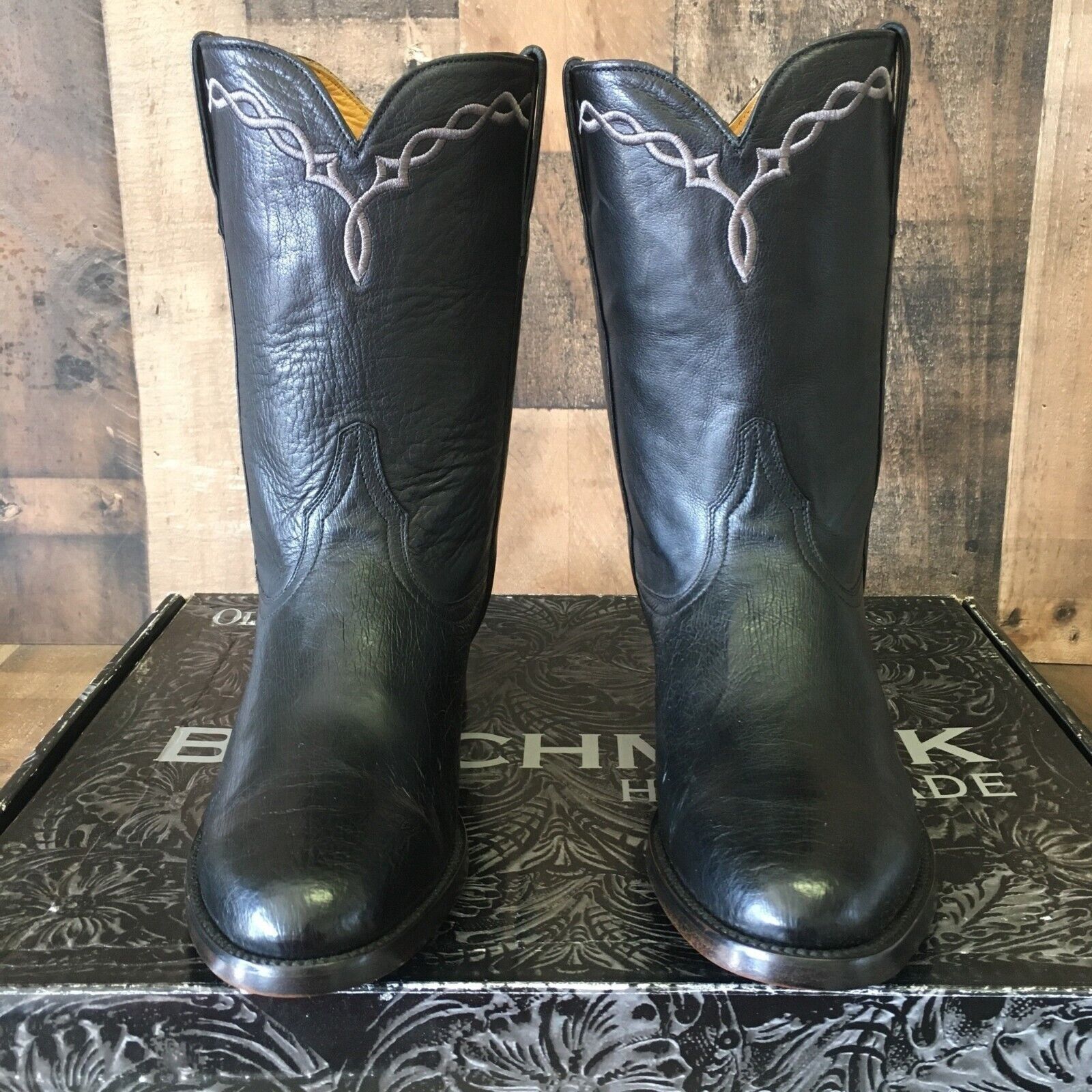 Old Gringo Old Gringo Amarillo 10” Smooth Ostrich Cowboy Boots Mens 9 D Size US 9 / EU 42 - 6 Thumbnail