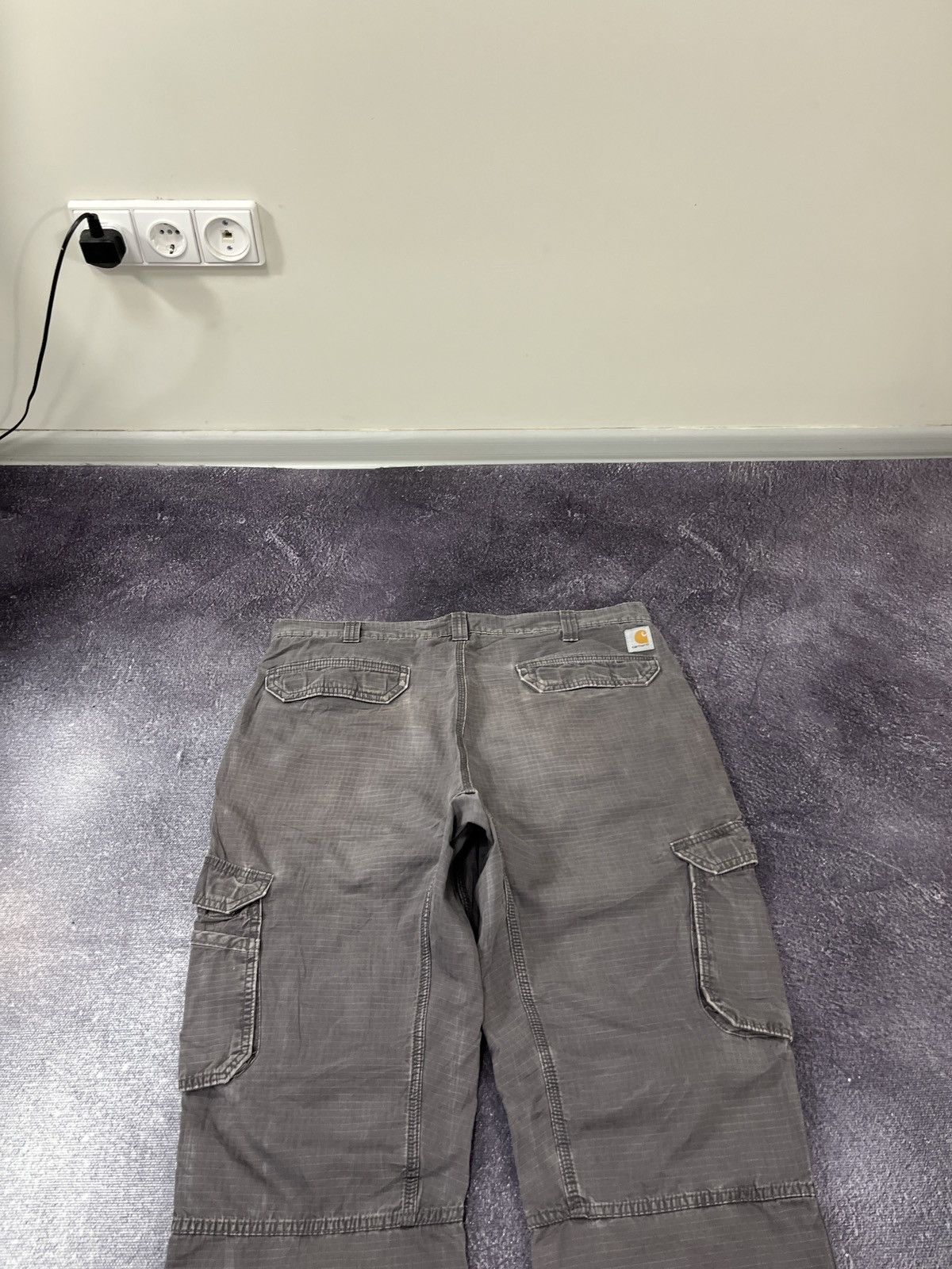 Carhartt Vintage Carhartt American Hype Workwear Baggy Cargo Pants Size US 38 / EU 54 - 6 Thumbnail
