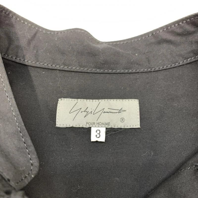 Yohji Yamamoto Yohji Yamamoto Pour Homme 23AW china button long shirts Size US L / EU 52-54 / 3 - 4 Thumbnail