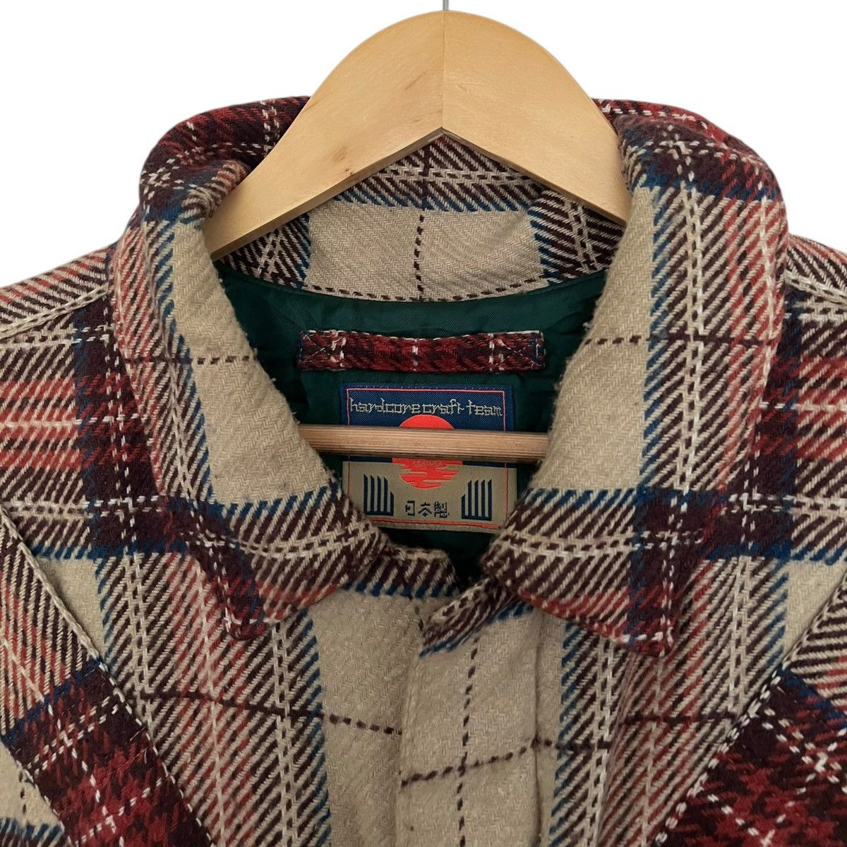 Blackmeans Blackmeans plaid bondage knit fleece Size US XL / EU 56 / 4 - 2 Thumbnail