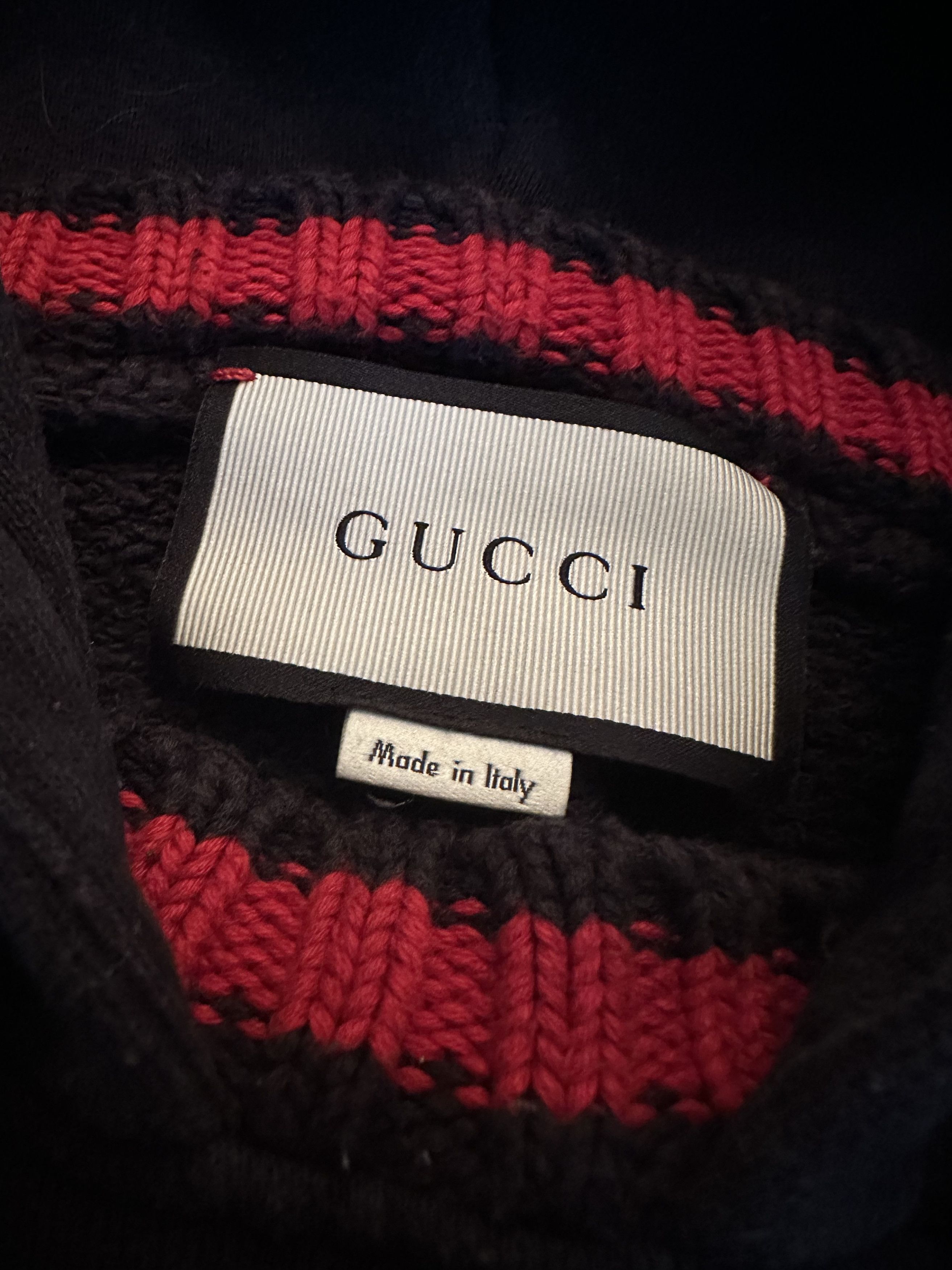 Gucci Knitted Collar Hoodie Size US L / EU 52-54 / 3 - 4 Thumbnail