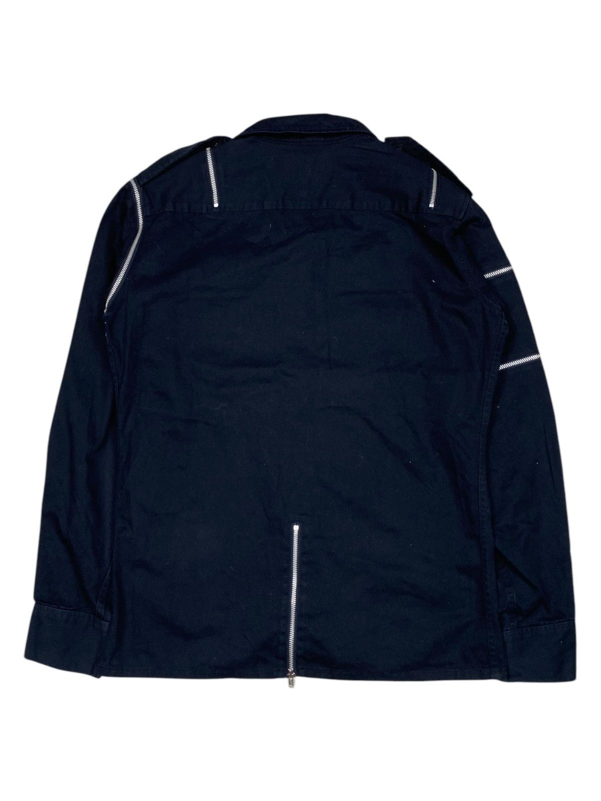 14th Addiction 2000s Triple Six - Multizip Shirt Jacket Size US M / EU 48-50 / 2 - 3 Thumbnail