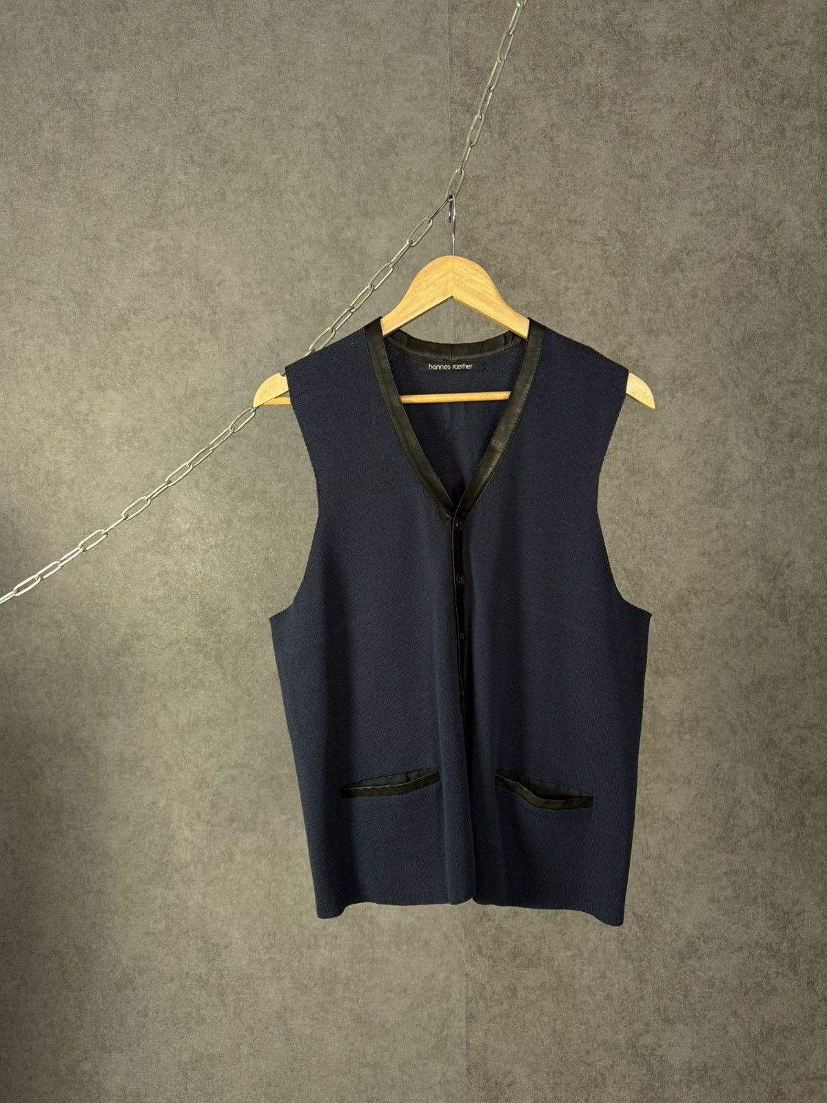 hannes roether Hannes Roether avant garde designer vest Size 46S - 1 Thumbnail