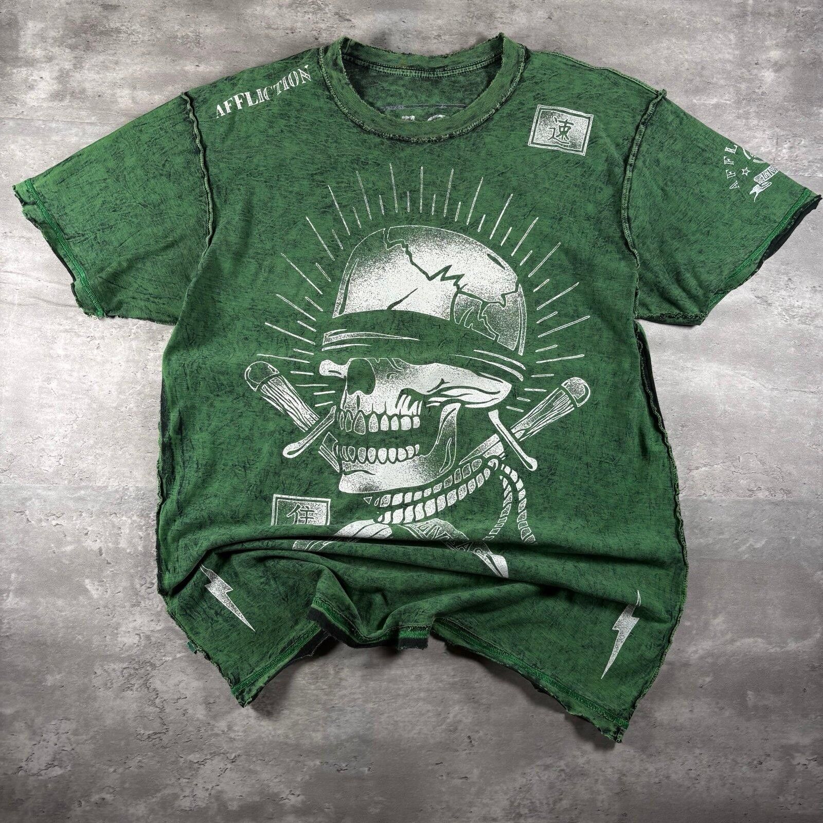 Affliction Vintage affliction AOP reversible T-shirt Size US M / EU 48-50 / 2 - 1 Thumbnail
