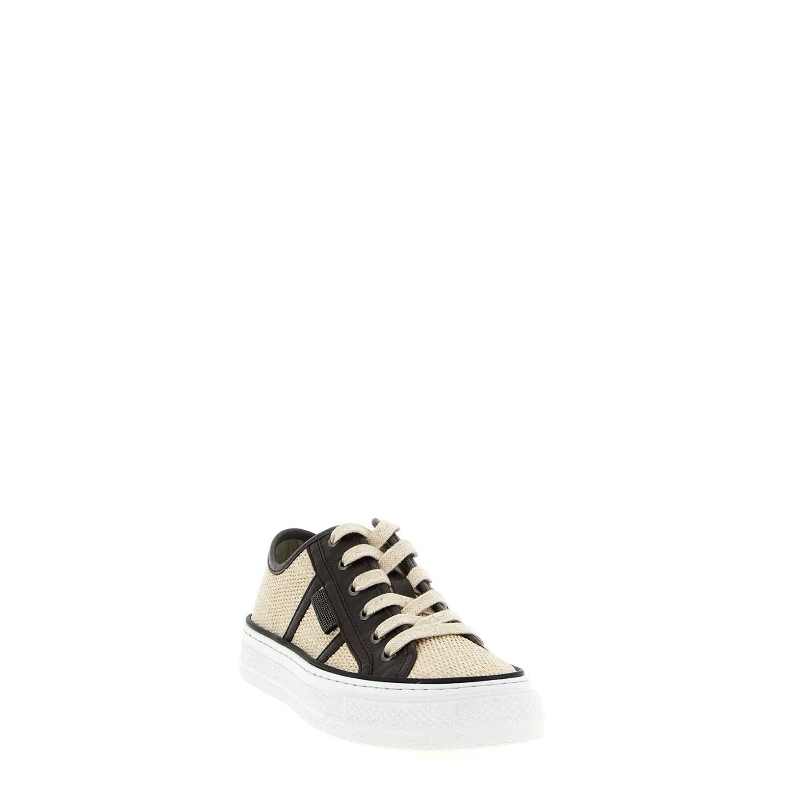 Brunello Cucinelli BRUNELLO CUCINELLI $1200 Techno Raffia Rope Sneakers New & A Size US 8 / IT 38 - 2 Thumbnail