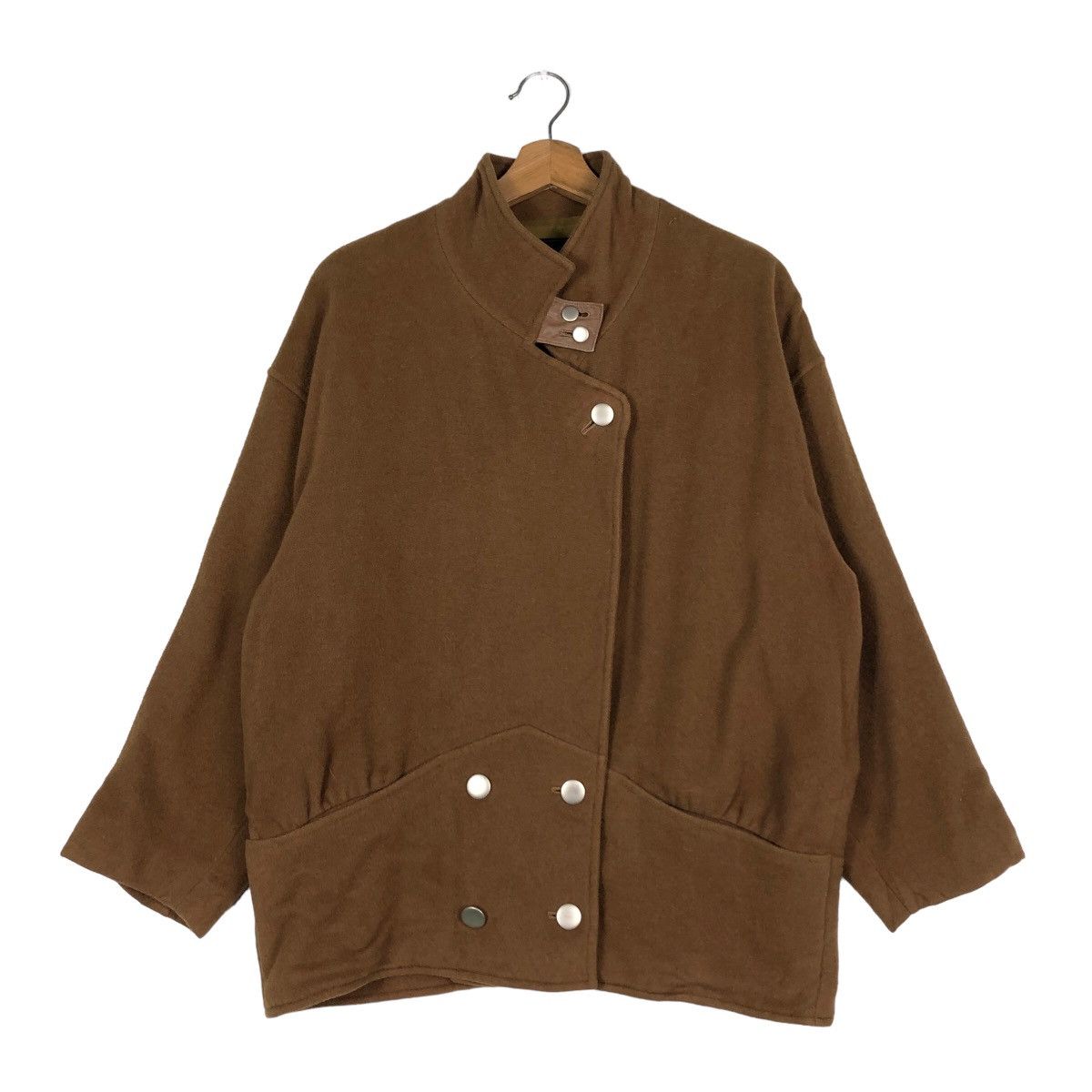 Japanese Brand 🔥Vintage Wool Fly Bomber Jacket Gio Sport Japan Made Size US L / EU 52-54 / 3 - 1 Thumbnail