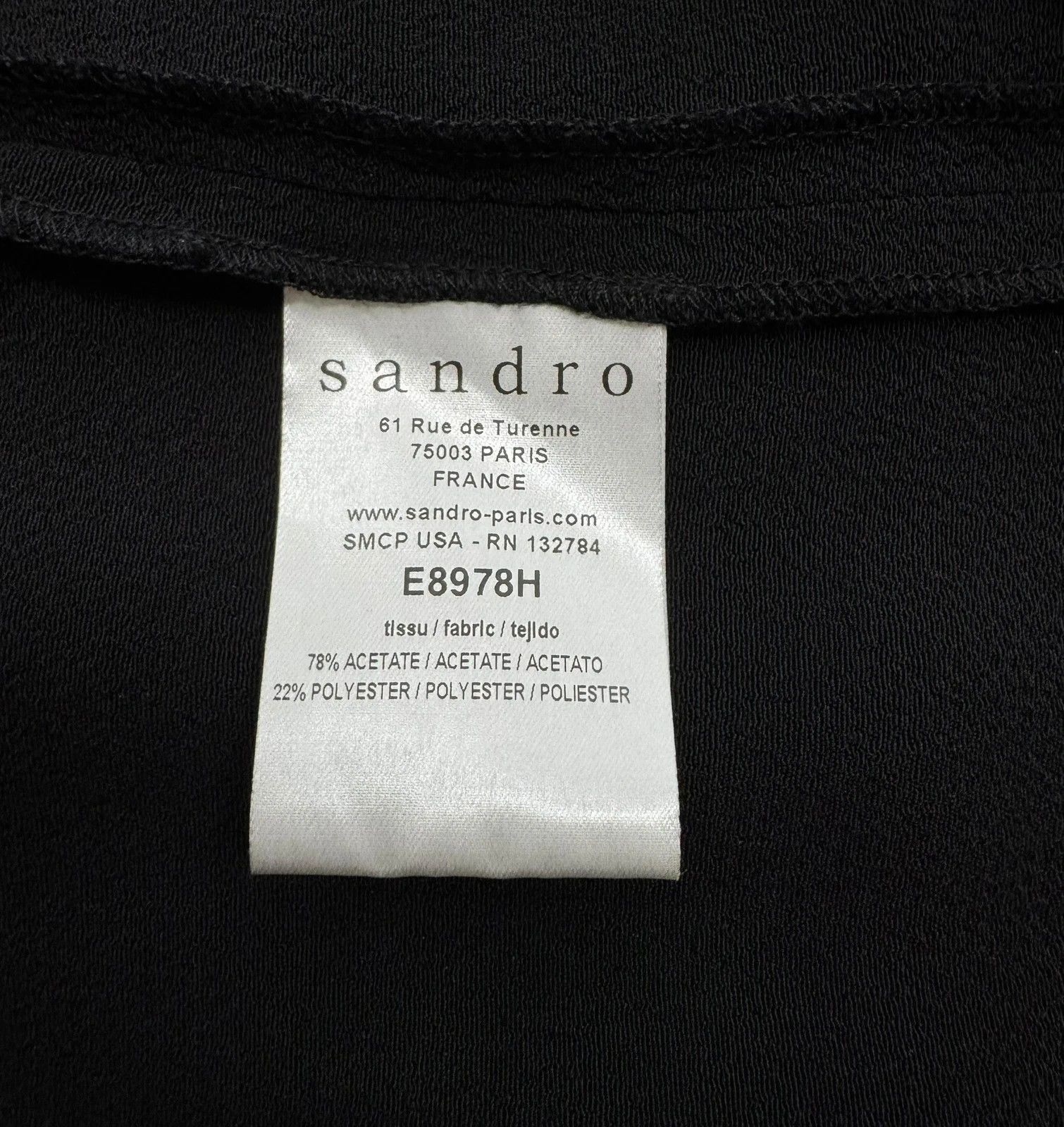 Sandro Sandro Sleeveless Top Acetate Decorated size 1 Size S / US 4 / IT 40 - 13 Thumbnail