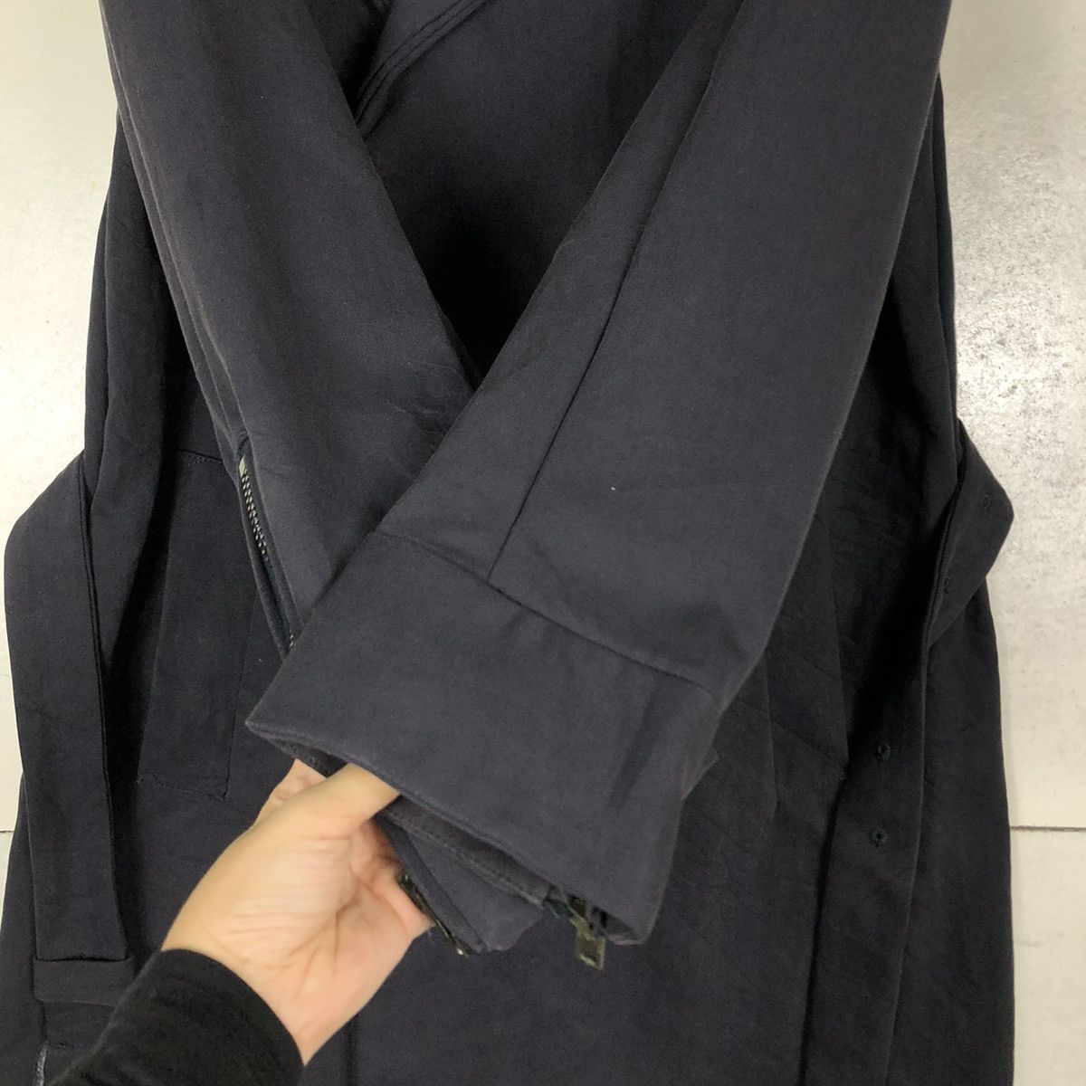 Diesel 🔥RICH BLACK BELT LONG JACKET BONDAGE DIESEL BLACK GOLD Size US L / EU 52-54 / 3 - 15 Thumbnail