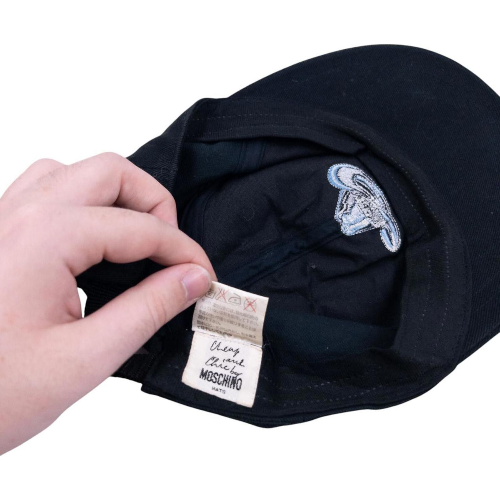 Moschino Vintage Moschino Cheap And Chic Cowboy Embroidered Hat Size ONE SIZE - 7 Thumbnail