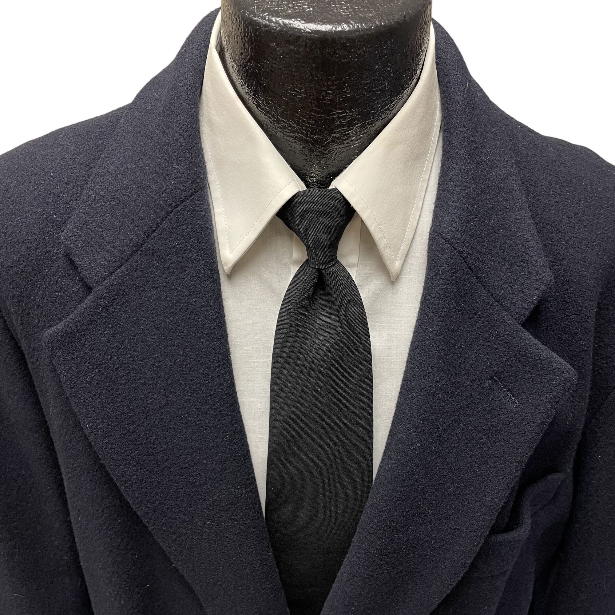 Perry Ellis Vtg Perry Ellis NAVY Blue Sport Coat THICK WOOL Jacket Size US XL / EU 56 / 4 - 2 Thumbnail